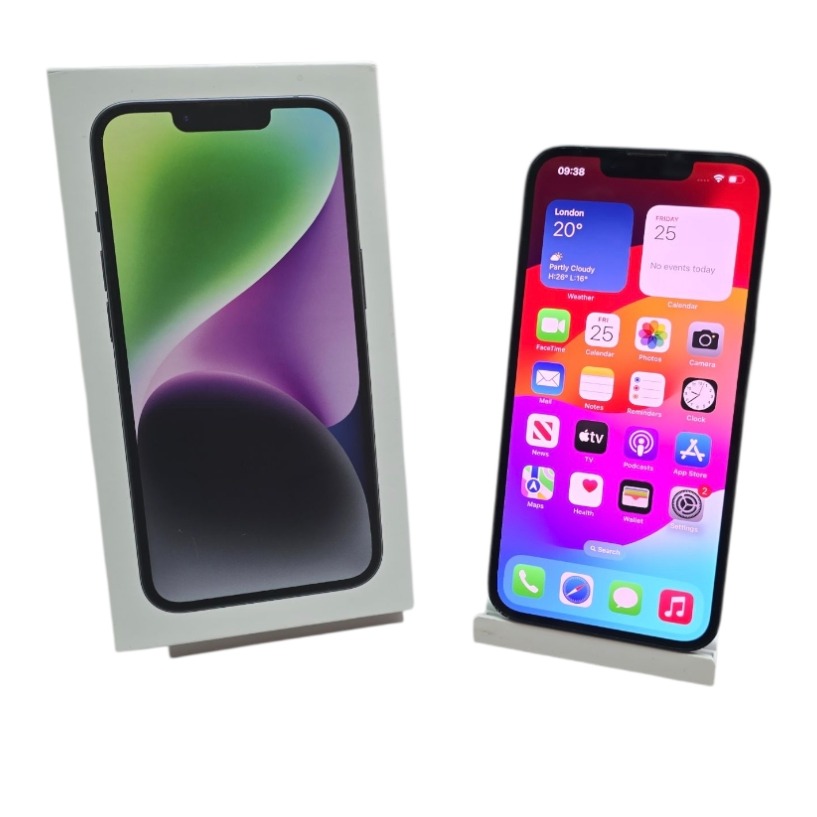 Product photo for Iphone 14 - 128GB Unlocked 87%BH Blue