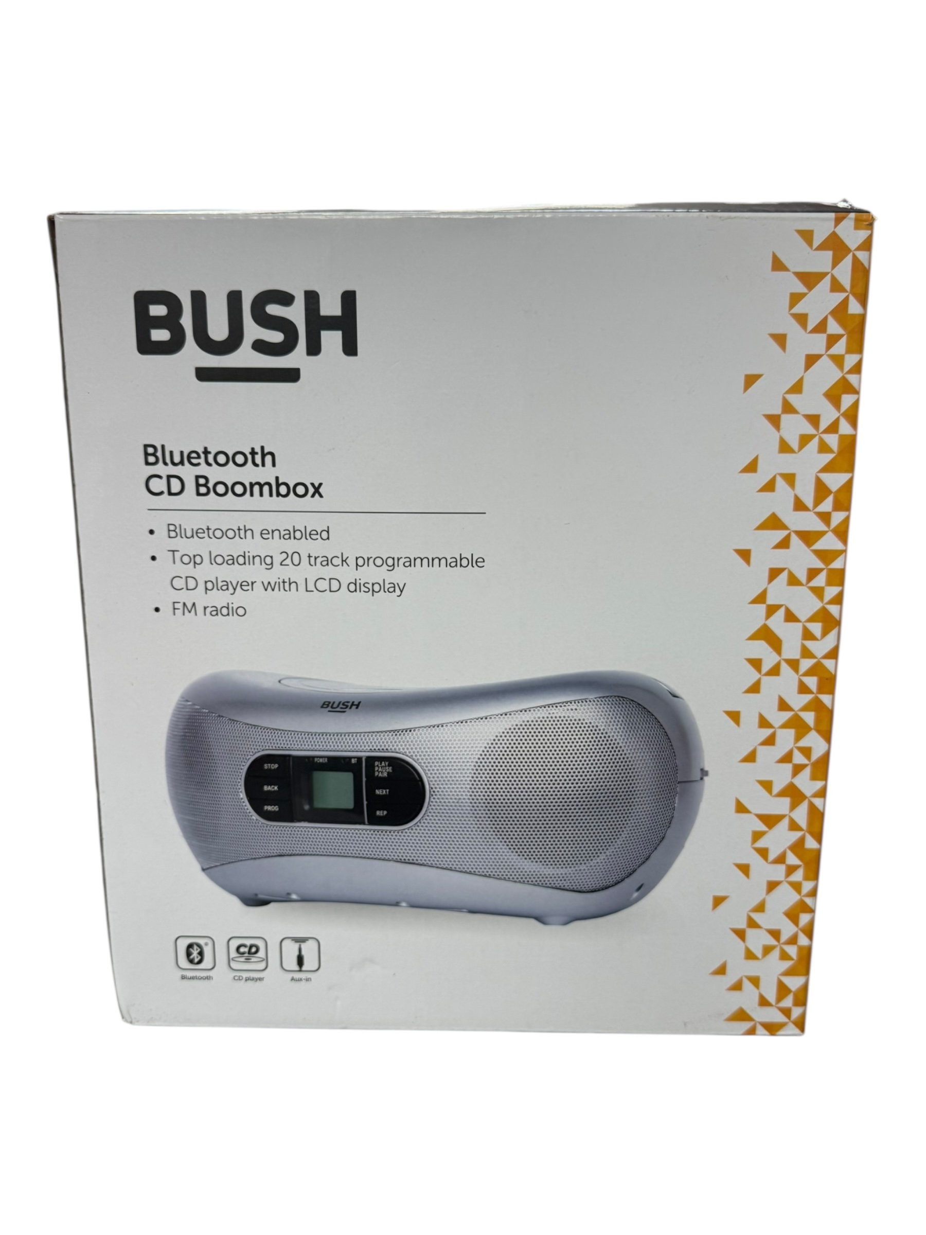 Product photo for Bush Bluetooth CD Boombox
