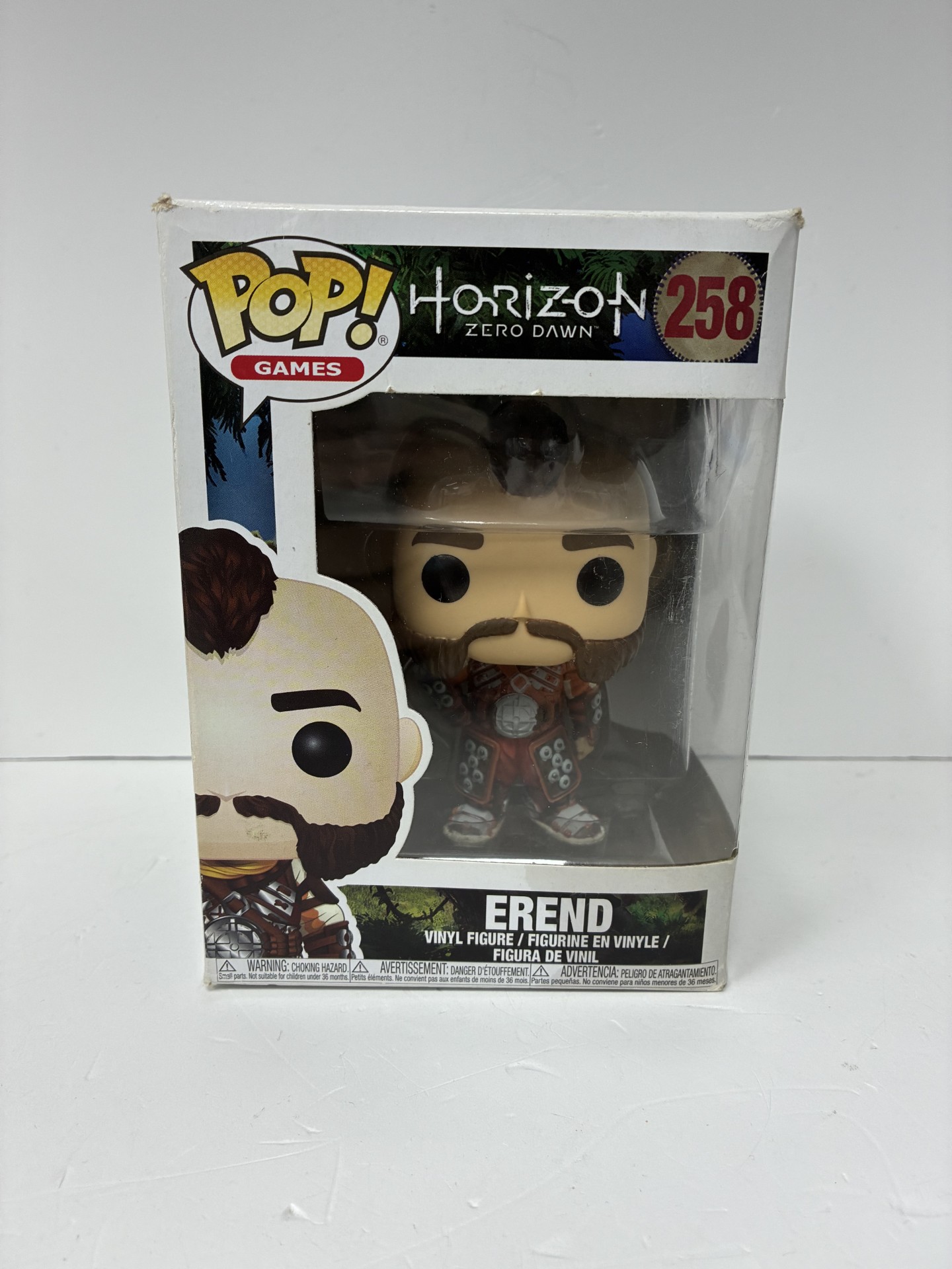 Product photo for FUNKO POP HORIZON ZERO DAWN EREND 258 BOXED