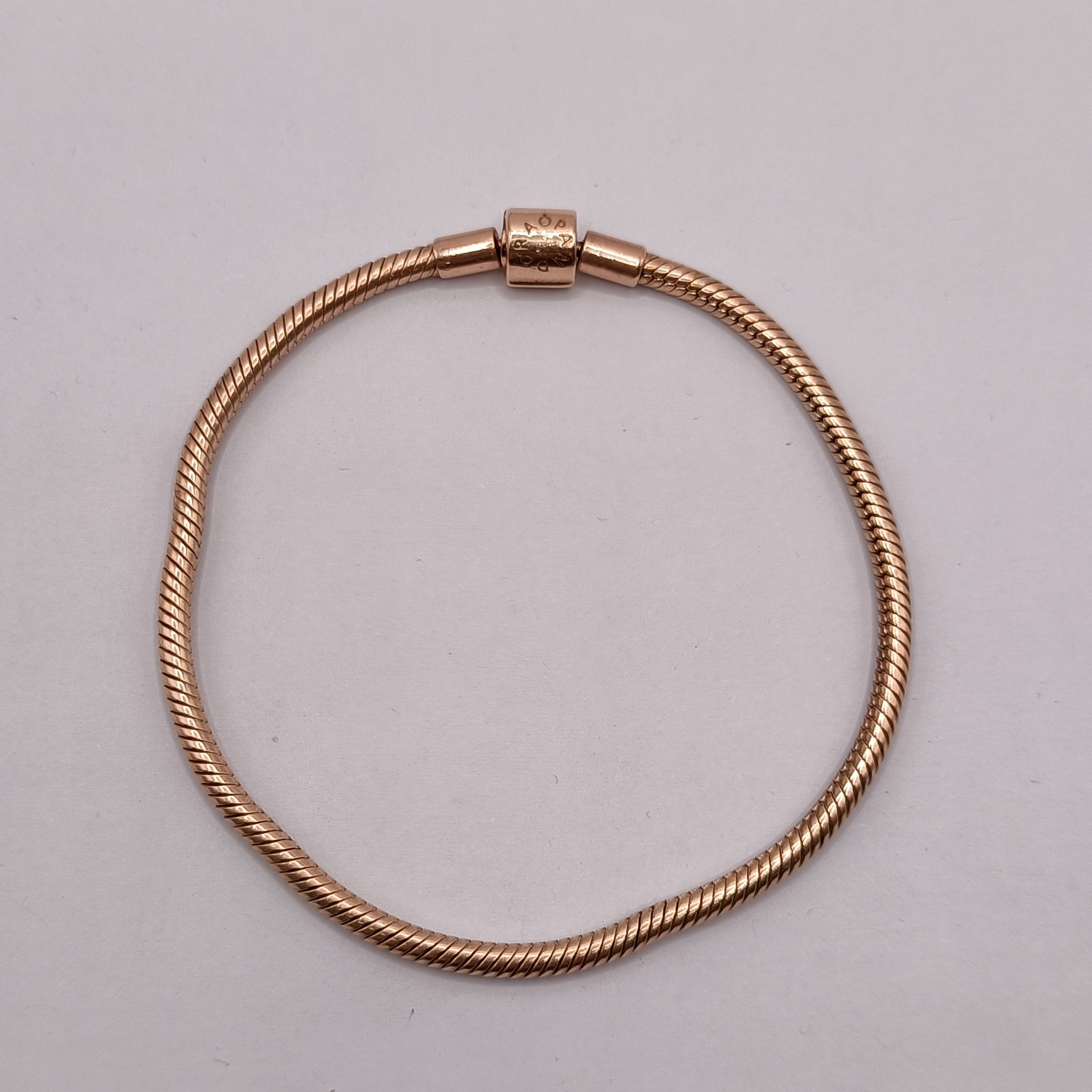Product photo for Rose Gold Pandora Bracelet