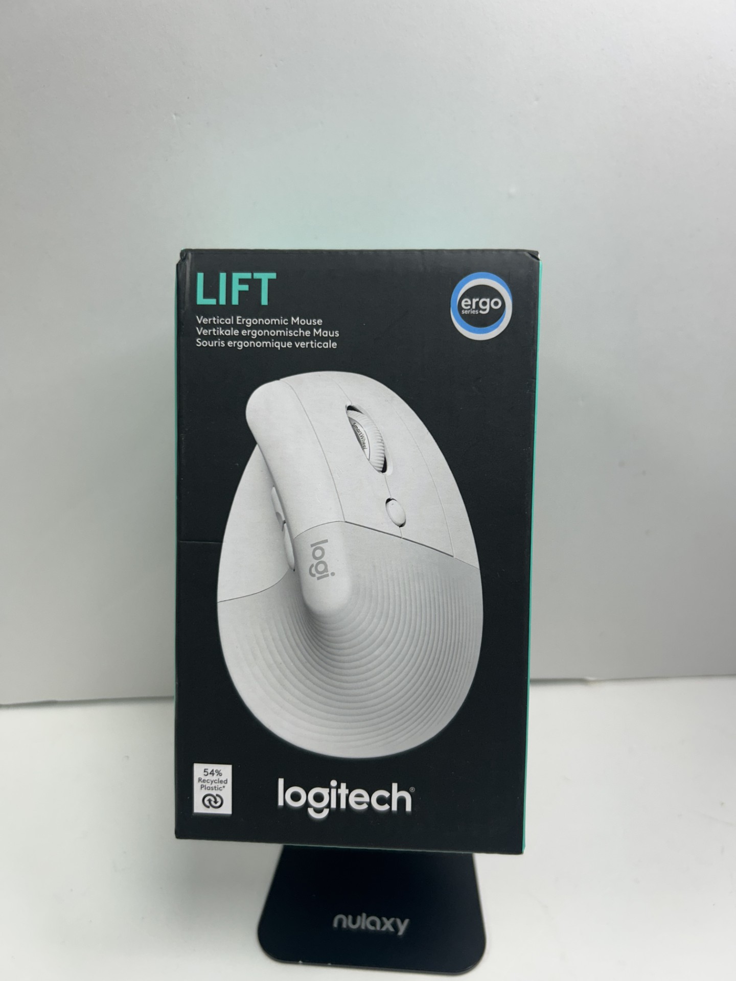 Product photo for LOGITECH LIFT ERGO SERIES MOUSE WHITE BOXED