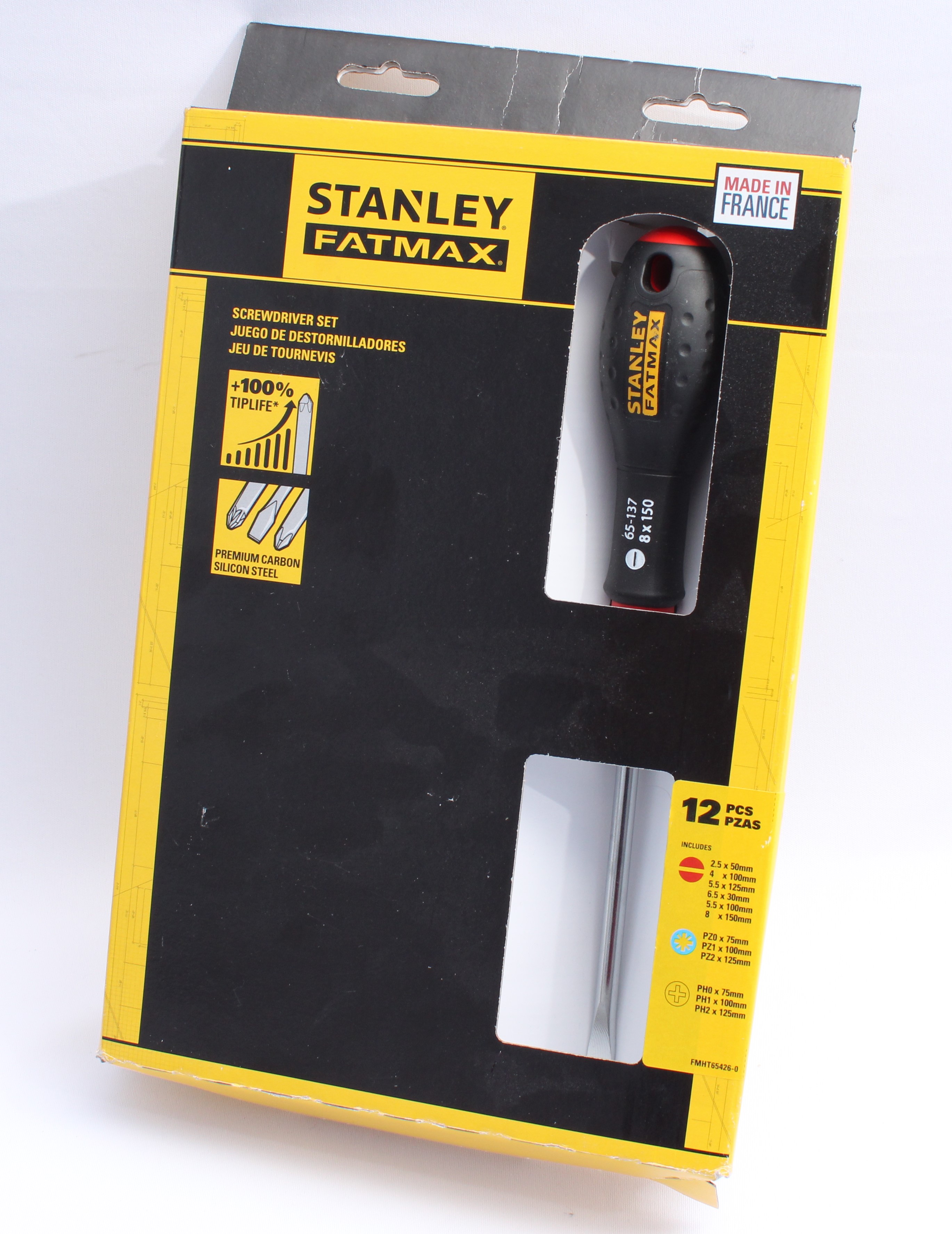 Product photo for Stanley Fatmax 12 Piece Screwdriver Set (NR)