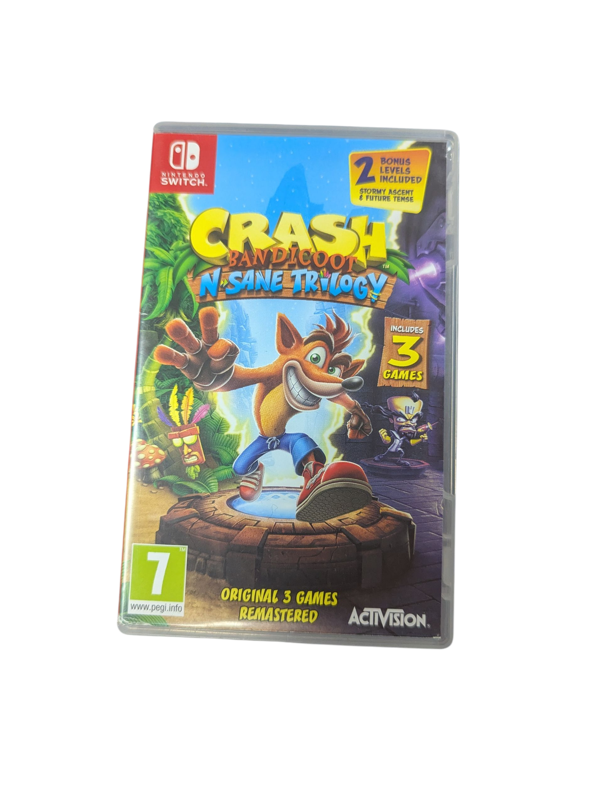 Product photo for Crash Bandicoot N-Sane Trilogy (Nintendo Switch)