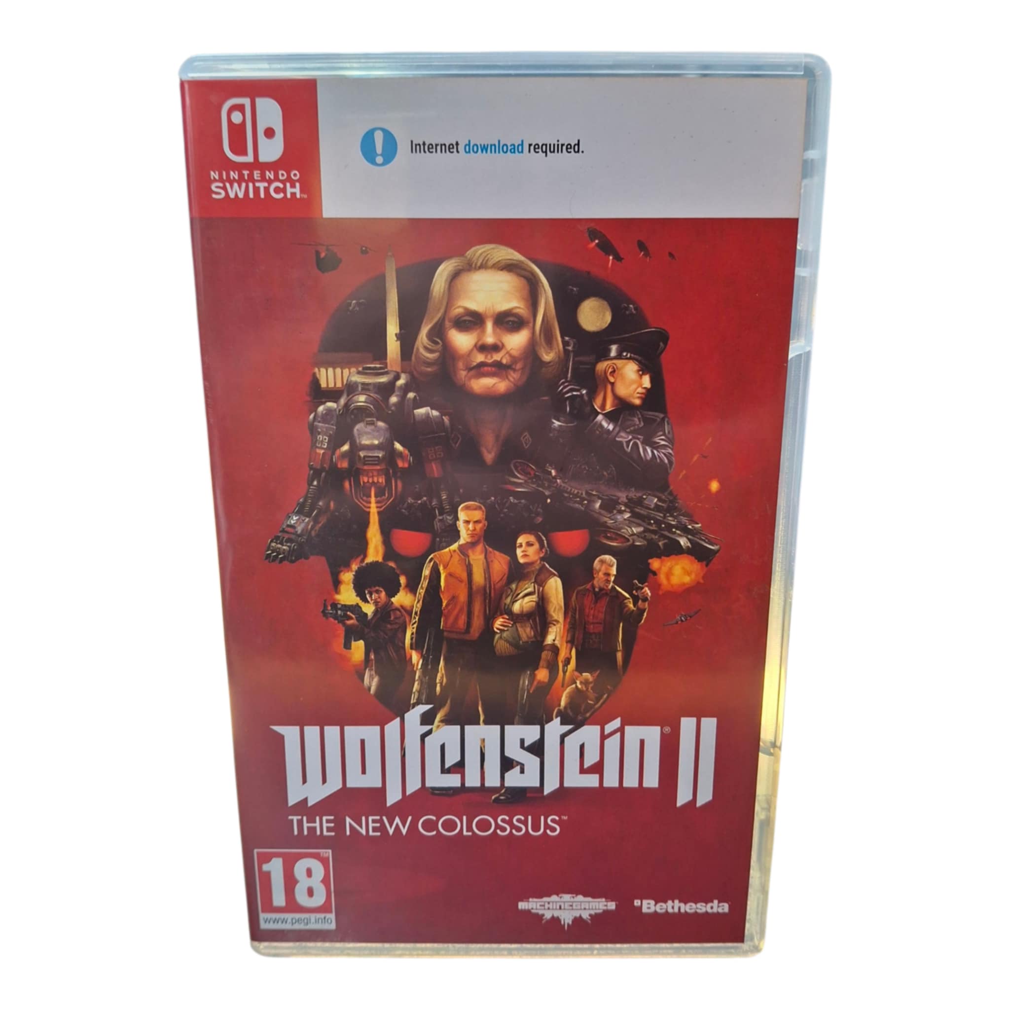 Product photo for Wolfenstein II: The New Colossus - Switch Game