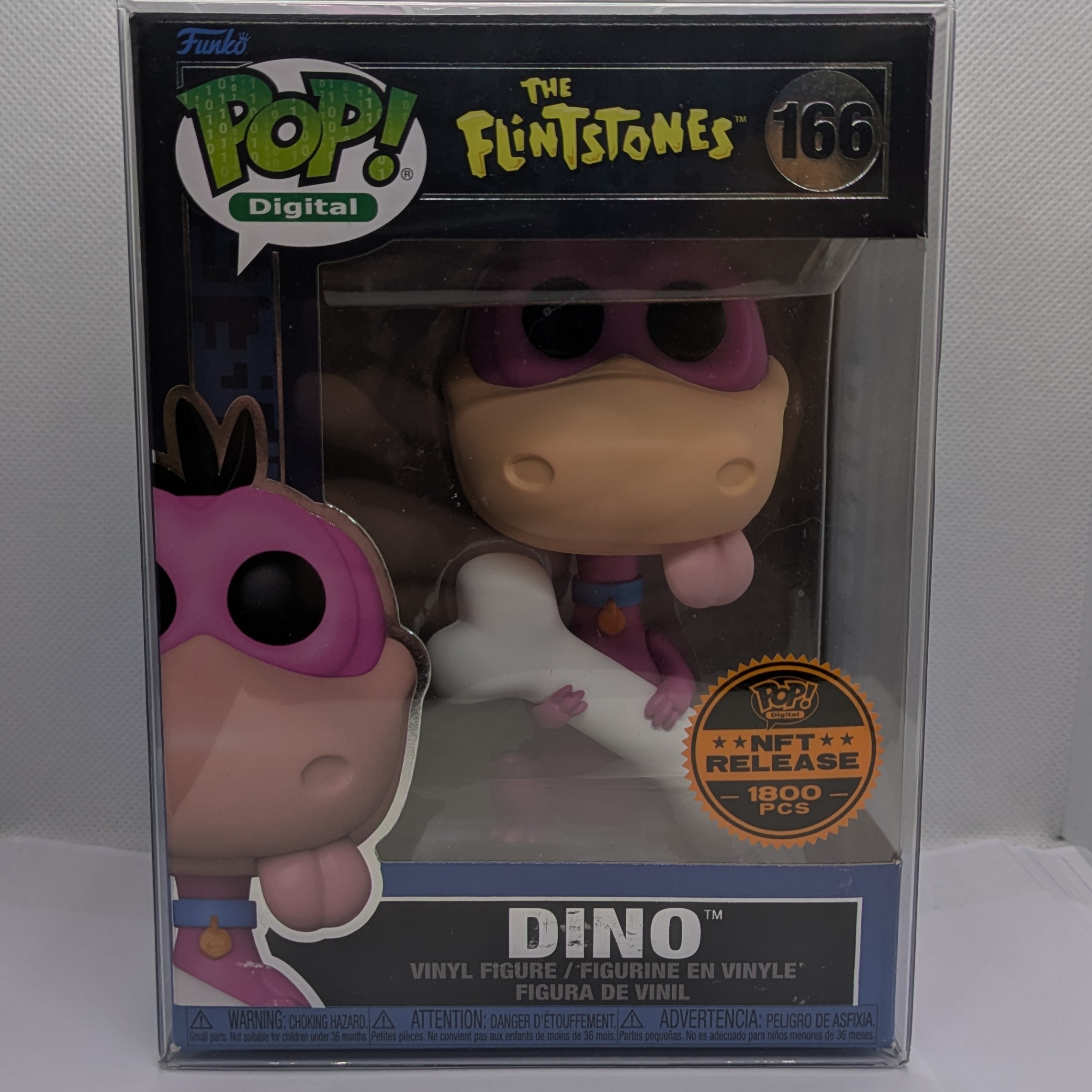 Product photo for FUNKO POP THE FLINTSTONES DINO 166 - LE (1800 PCS)