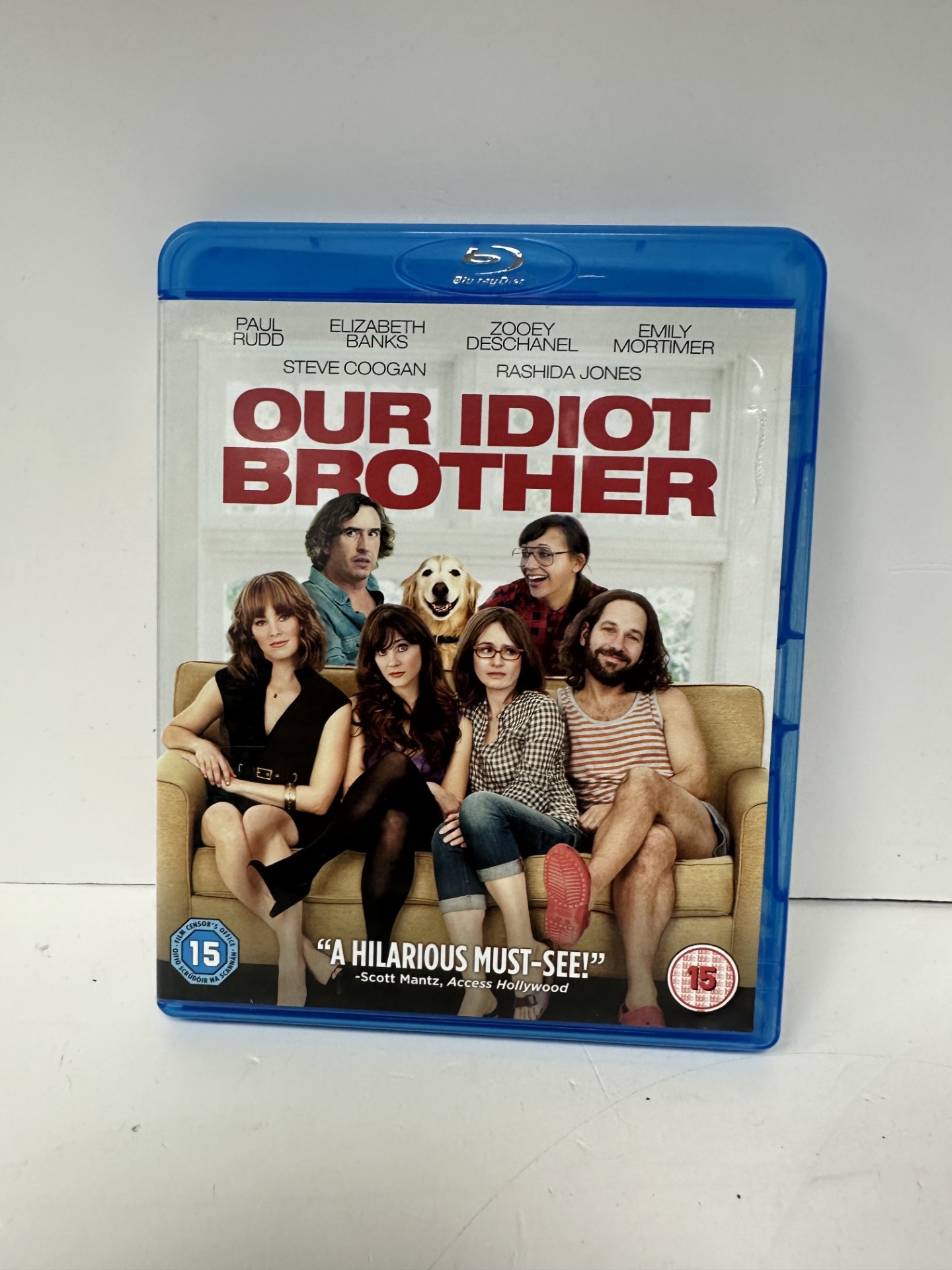 Product photo for our idiot brother Blu-ray DVD