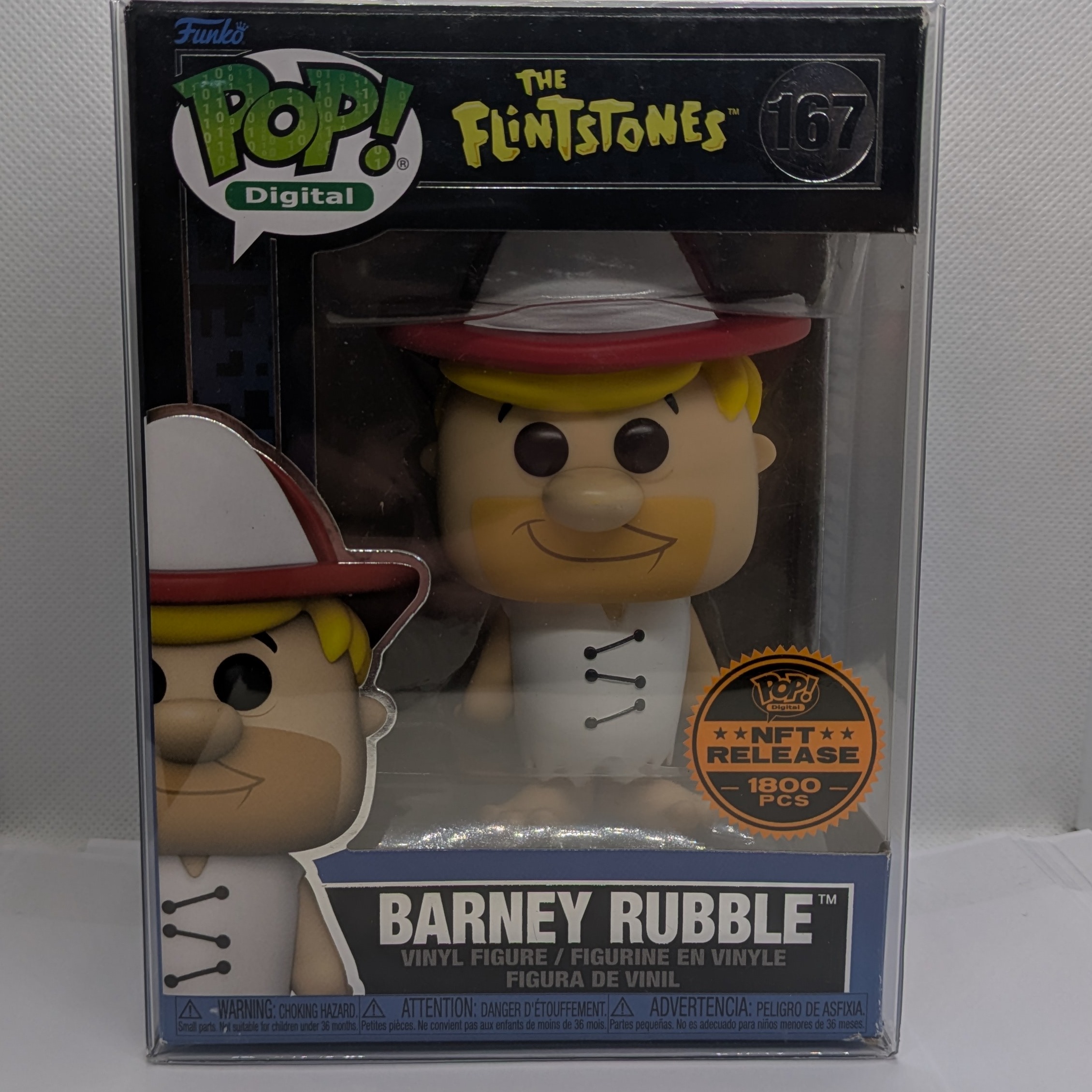 Product photo for FUNKO POP THE FLINTSTONES BARNEY RUBBLE 167 - LE (1800 PCS)