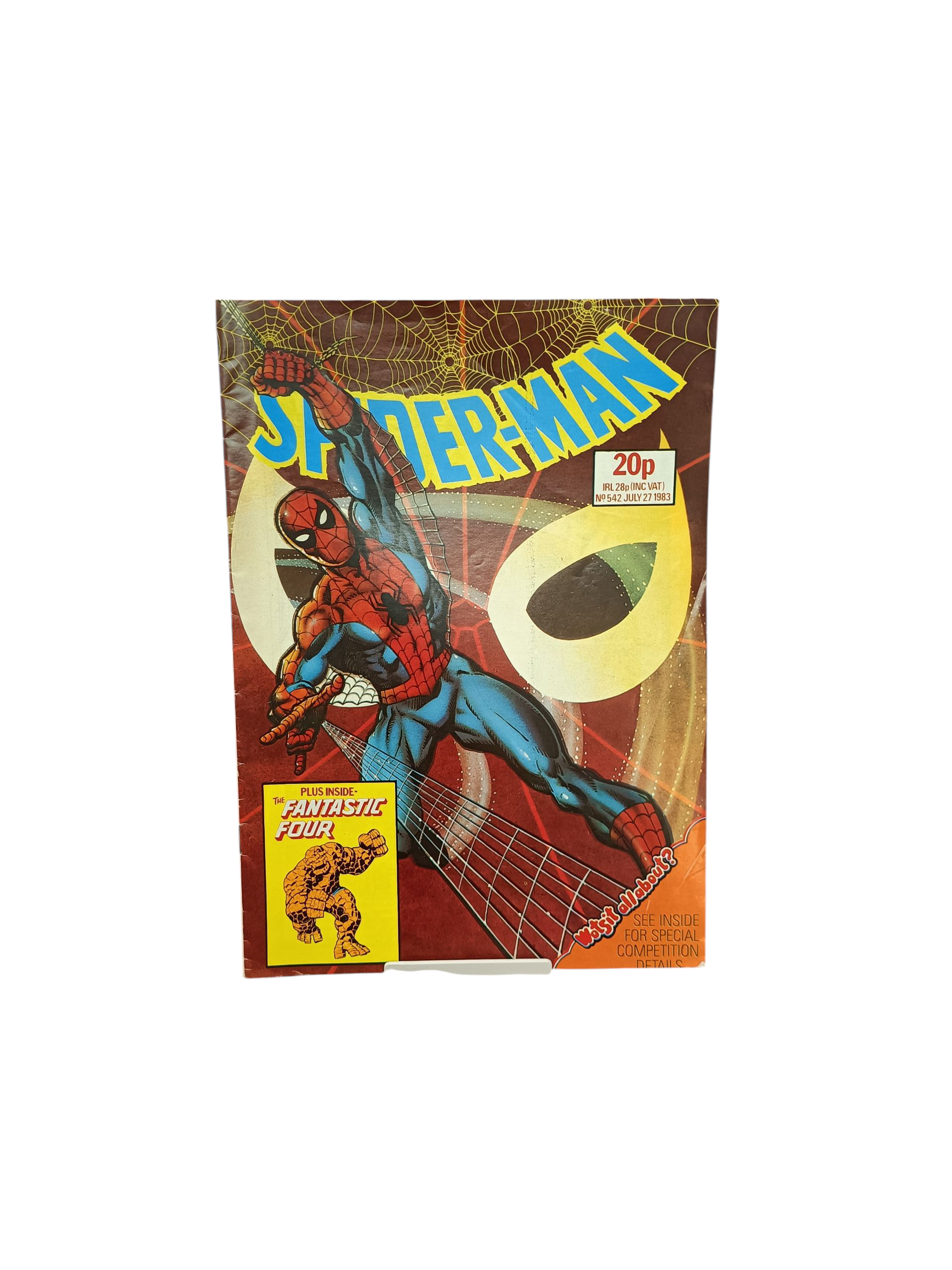 Product photo for Spider-Man #542 1983