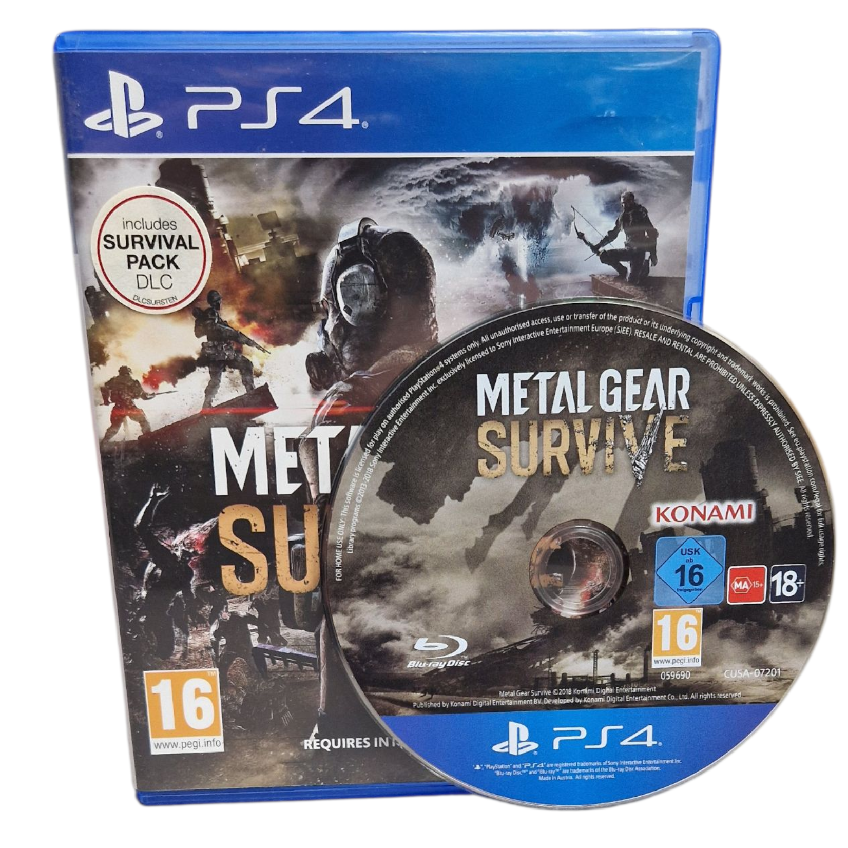 Product photo for Metal Gear Survive