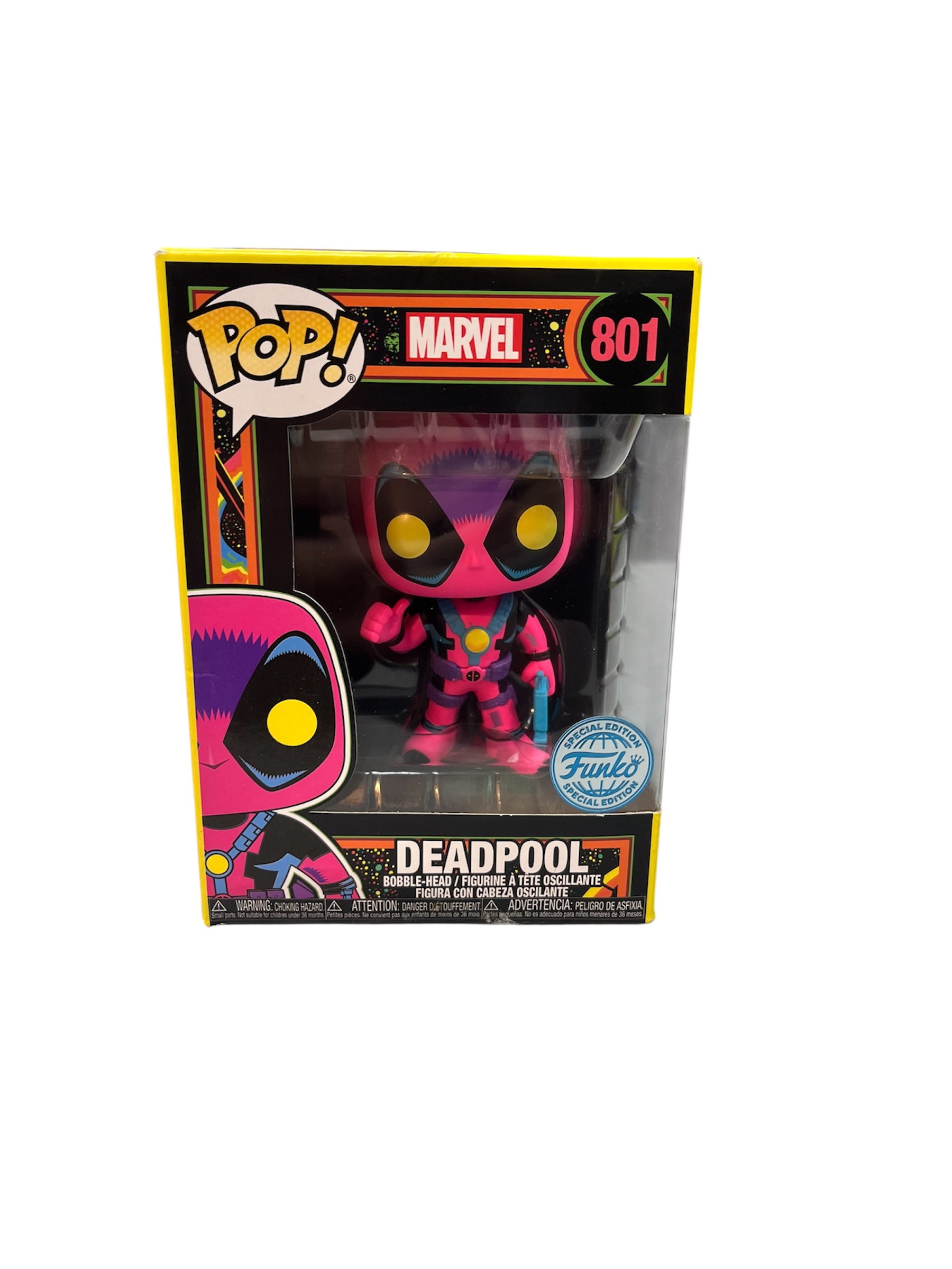 Product photo for Marvel Deadpool Funko pop