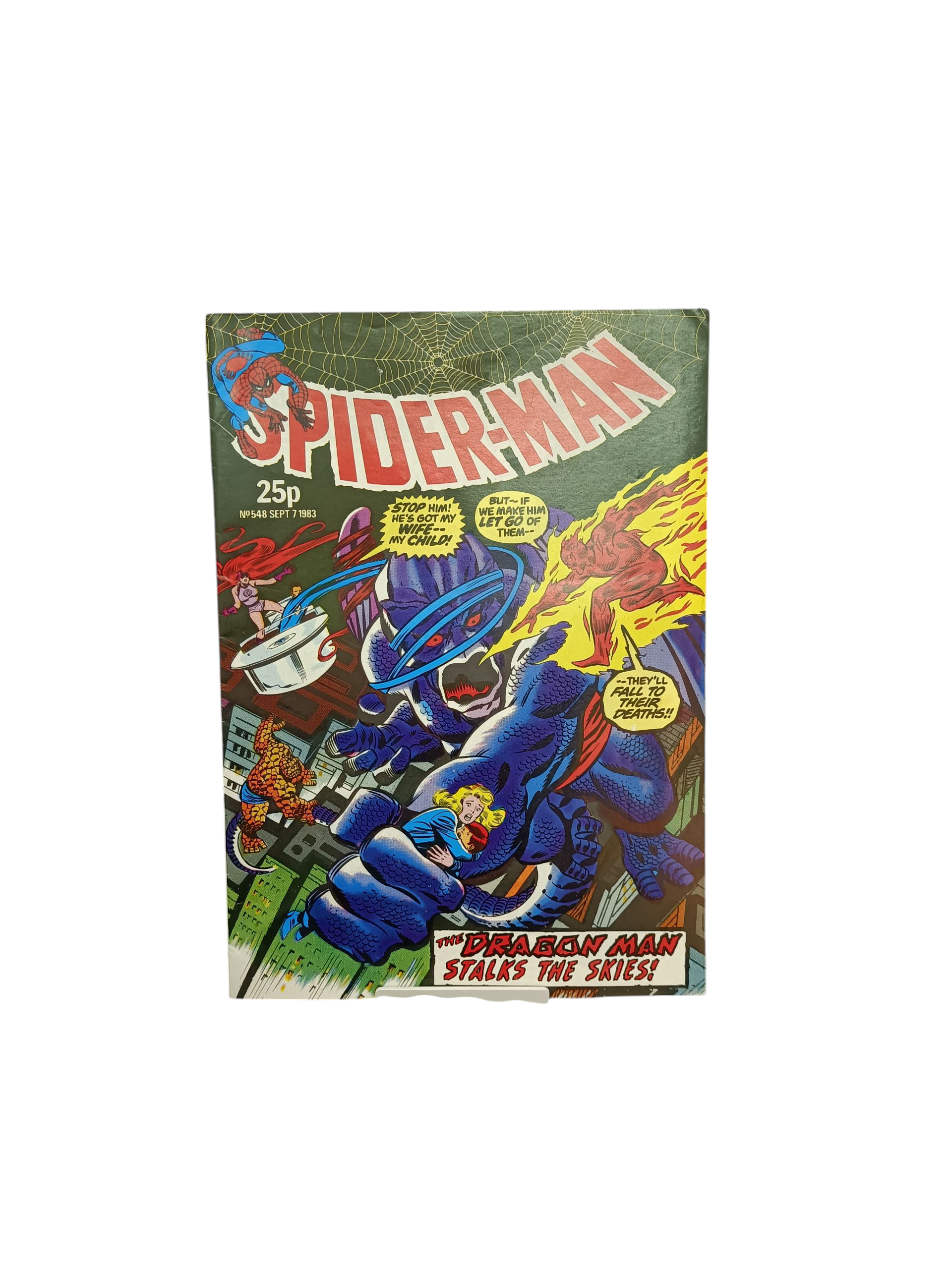 Product photo for Spider-Man Dragon Man Stalks The Skies