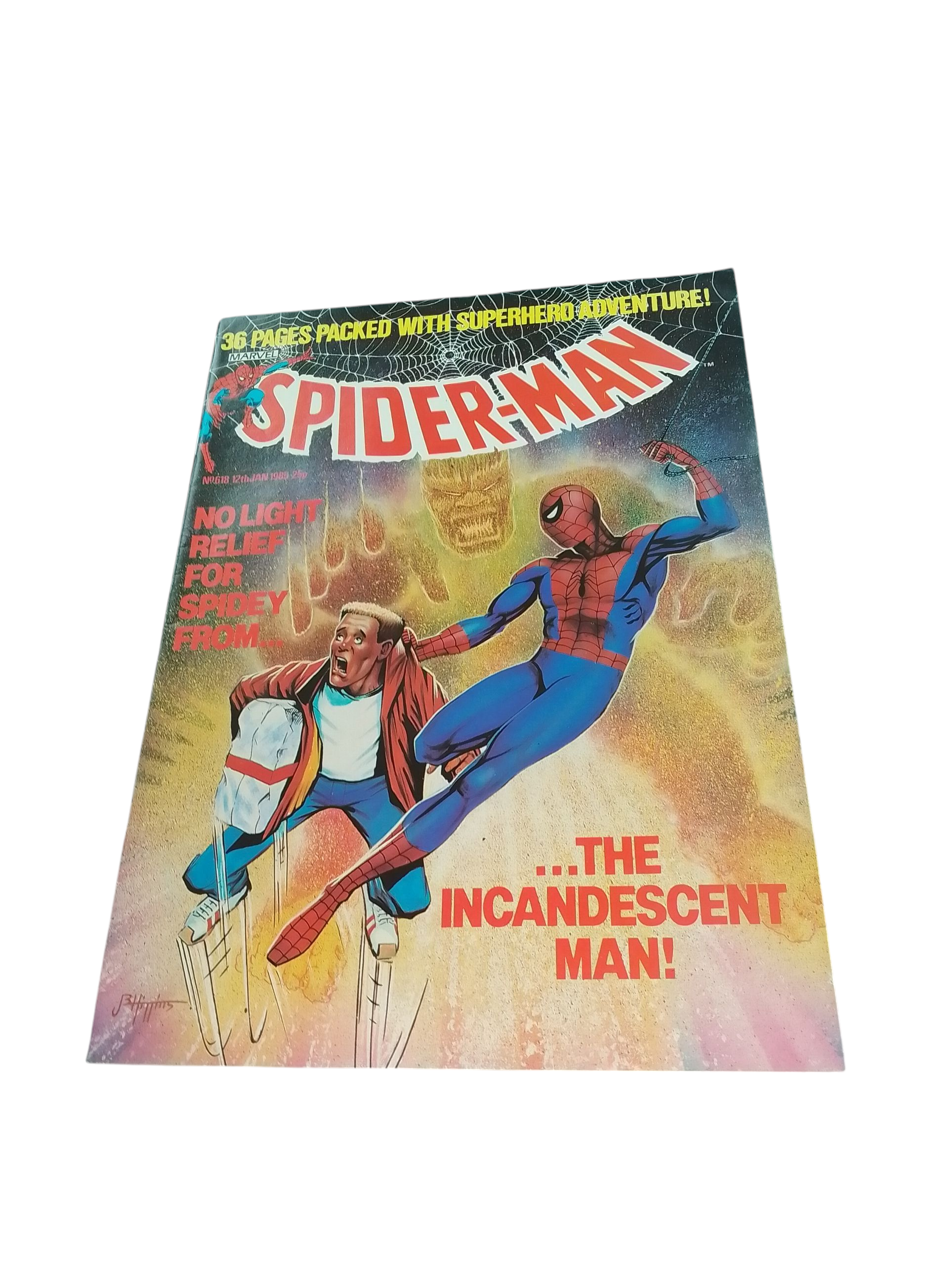 Product photo for Spider-Man The Incandescent Man