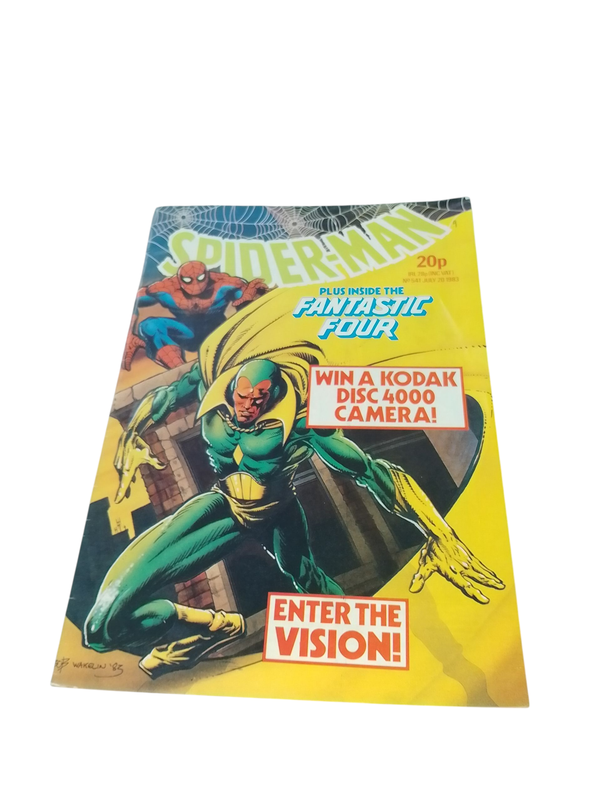 Product photo for Spider-Man #541 1983