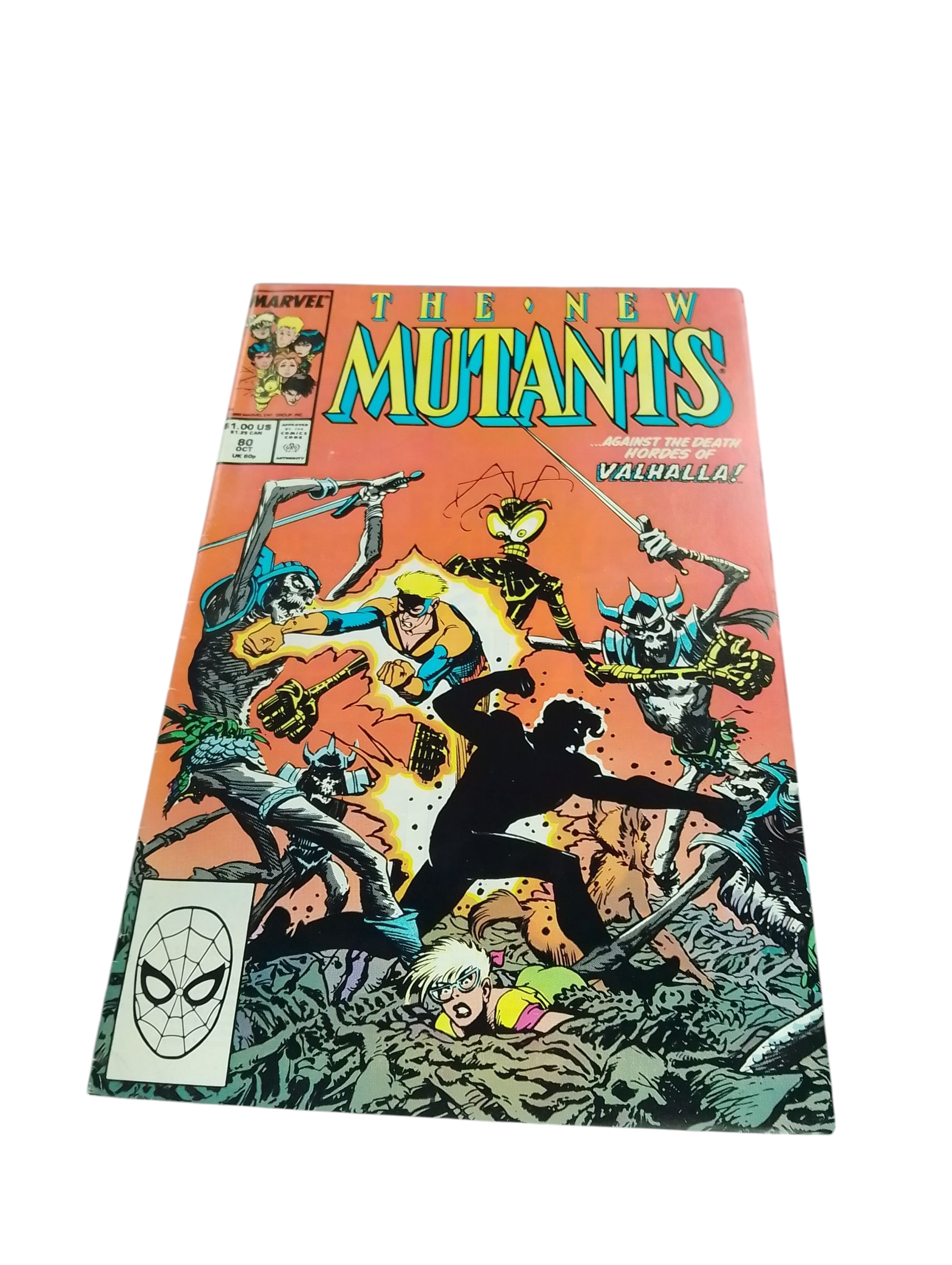 Product photo for Marvel The New Mutants #80 1989