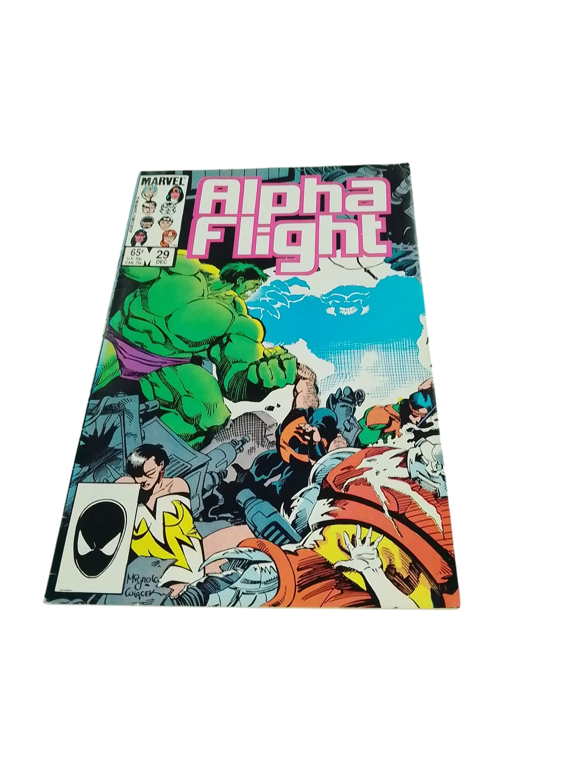 Product photo for Marvel Alpha Flight #29 1985
