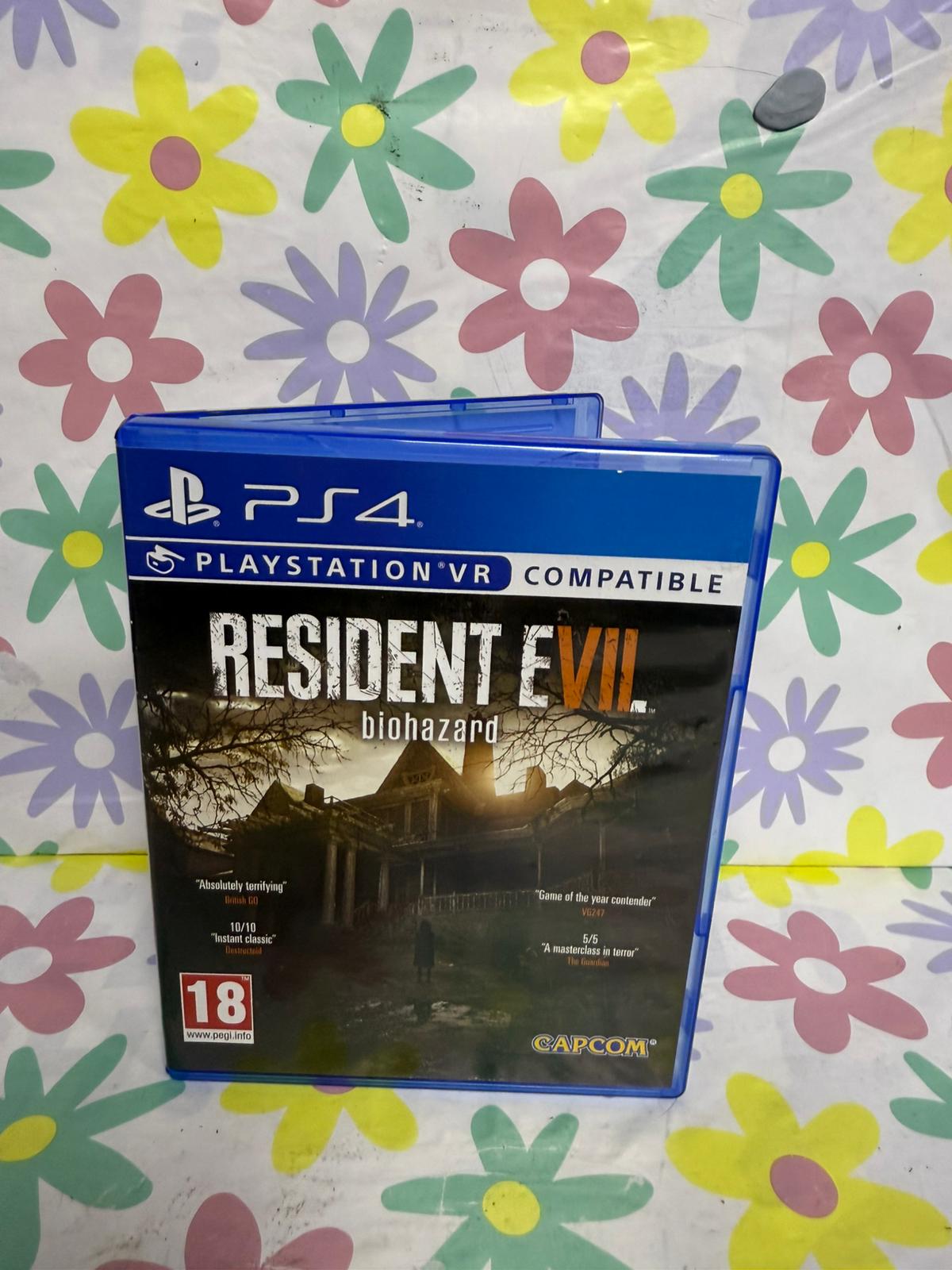 Product photo for RESIDENT EVIL BIOHAZARD PS4 GAME