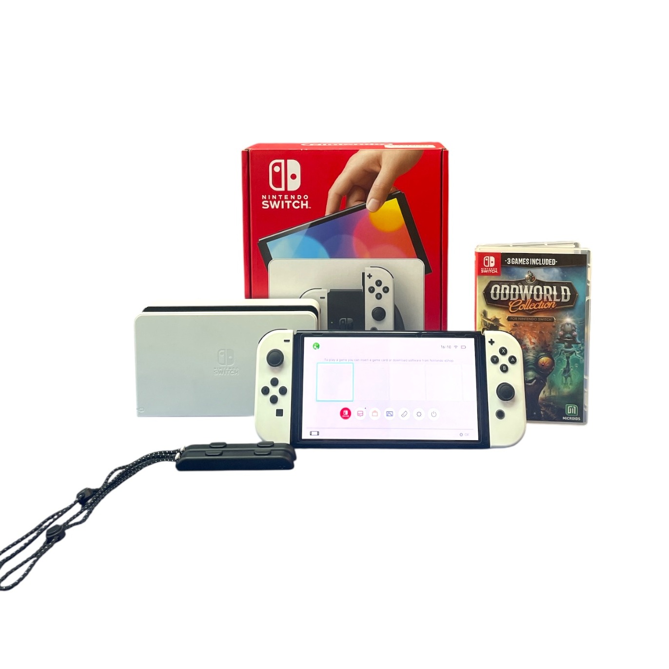 Product photo for Nintendo OLED Switch & OddWorld Collection