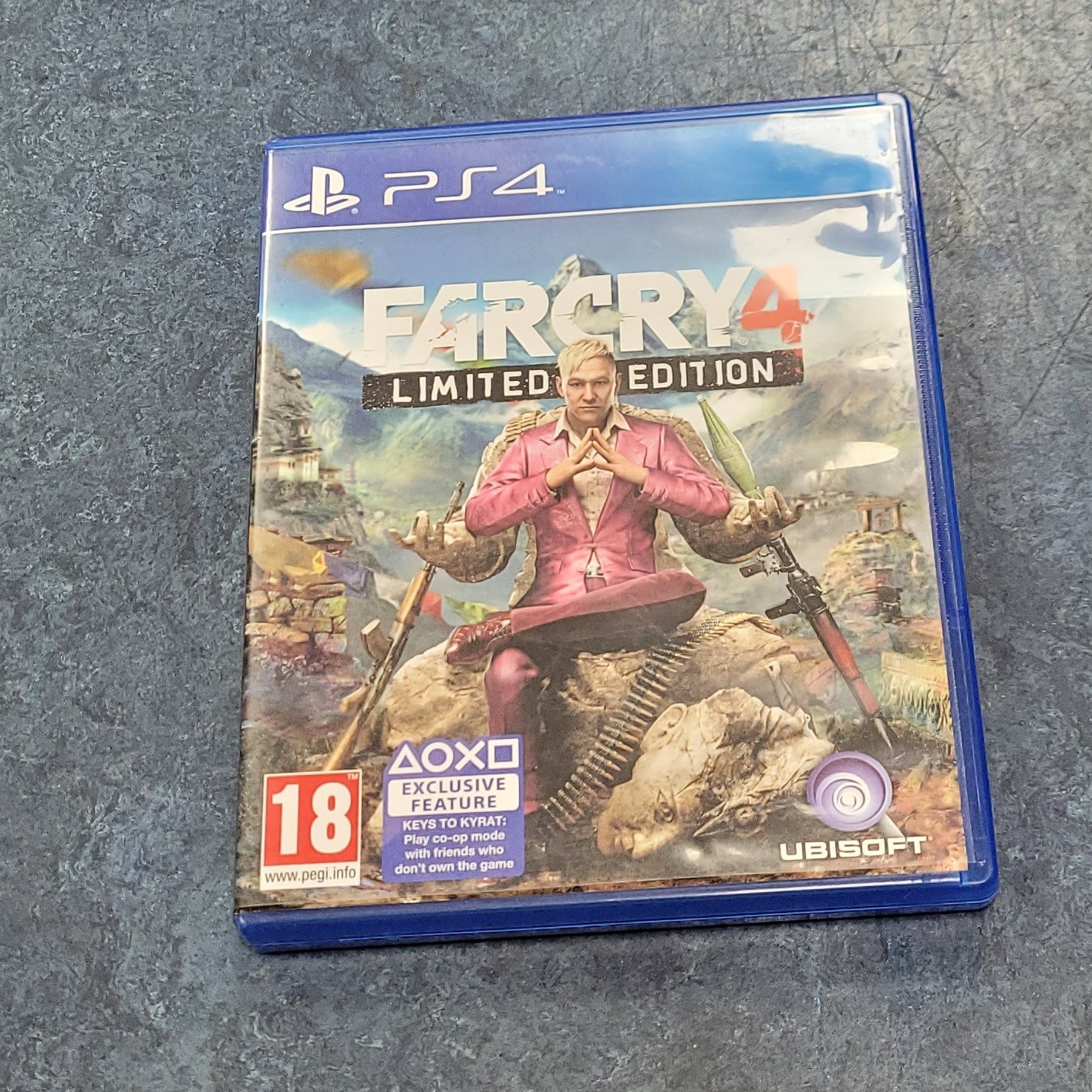 Product photo for Sony PlayStation PS4 Game: Farcry4 Limited Edition