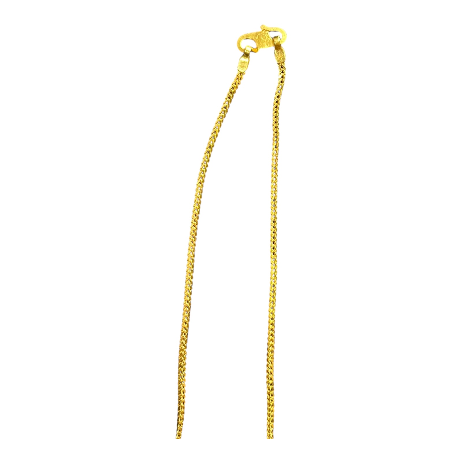 Product photo for 22ct Fine Curb Chain – 18