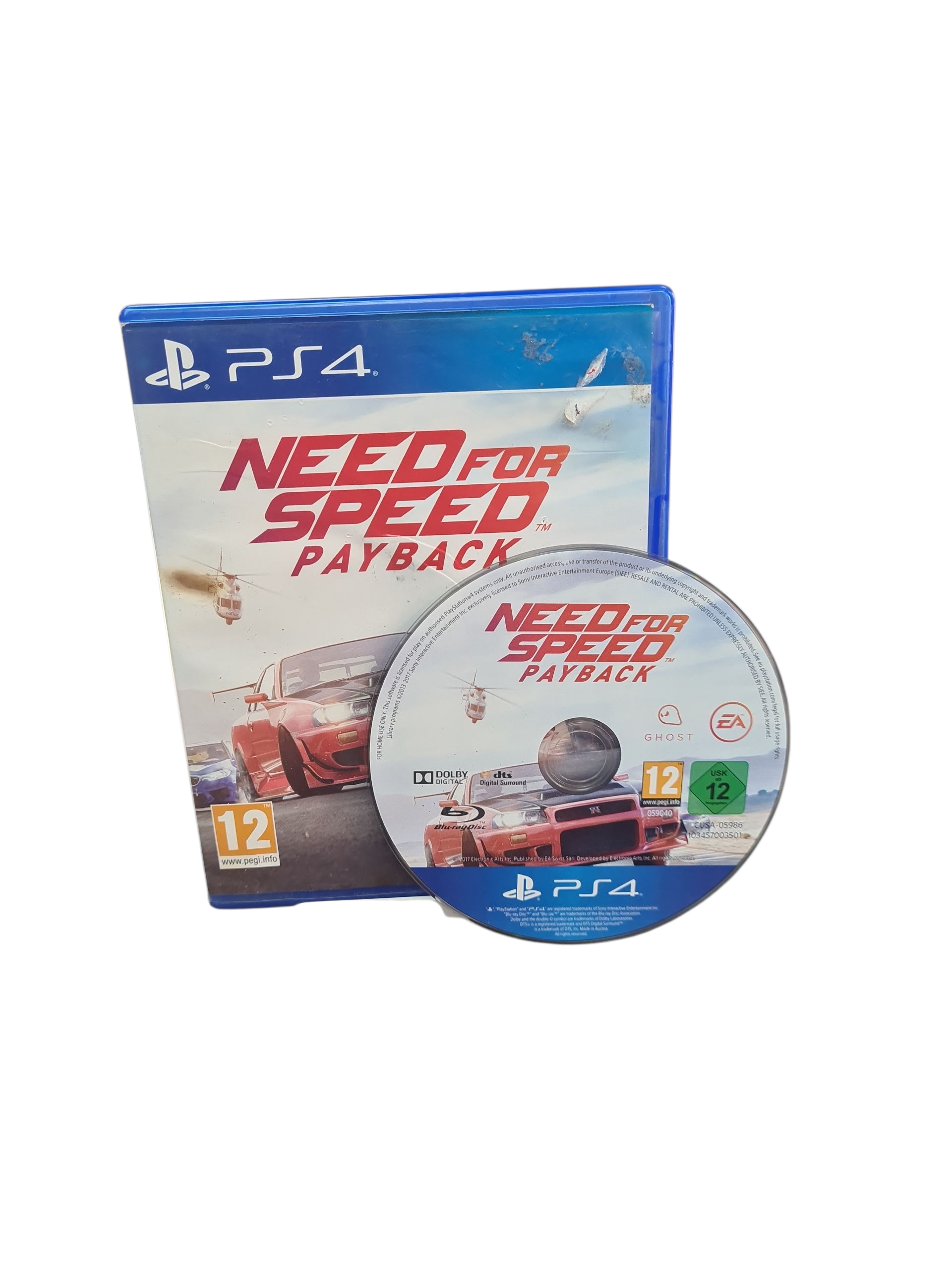 Product photo for Need for Speed Payback (PS4)