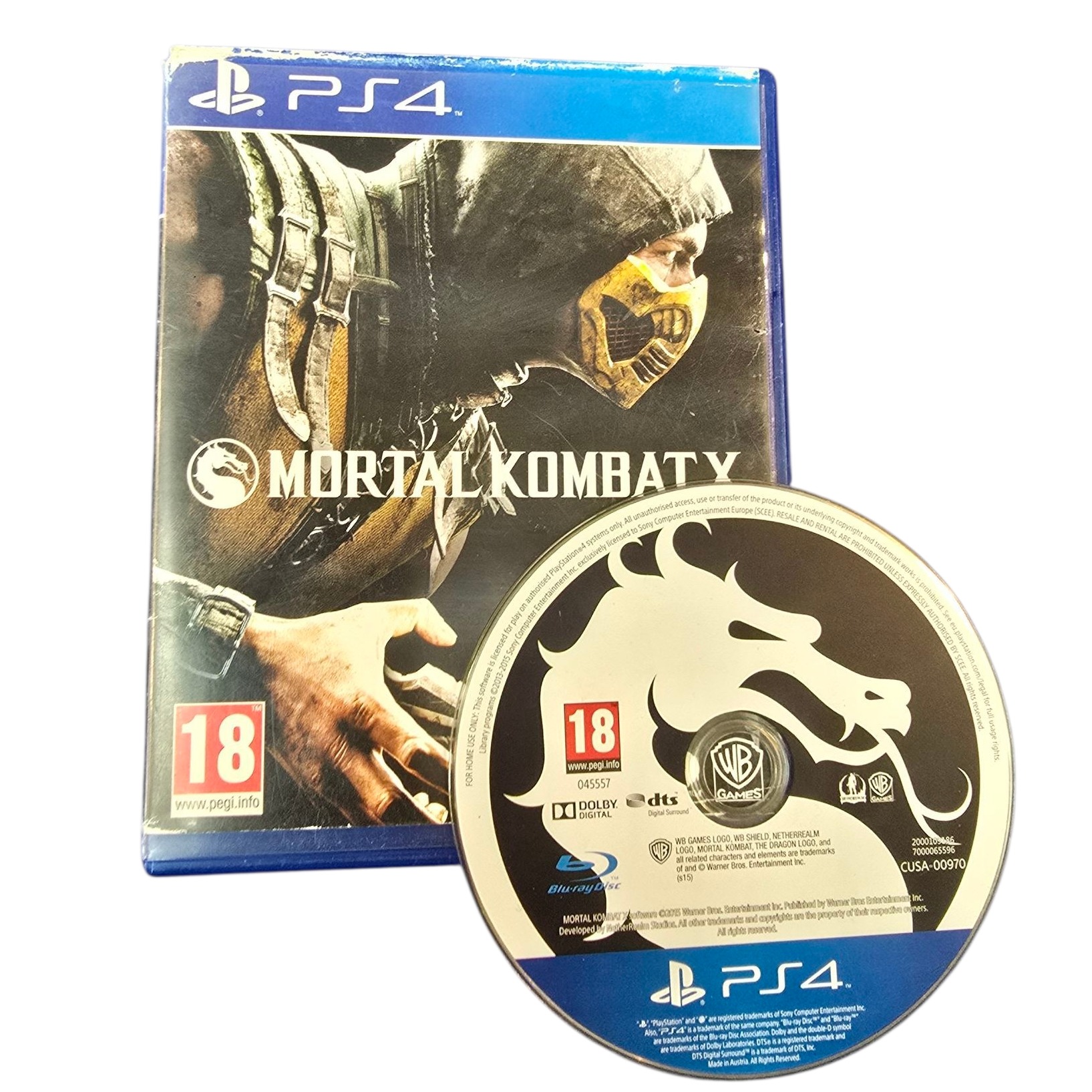 Product photo for Mortal kombat X PS4 Game