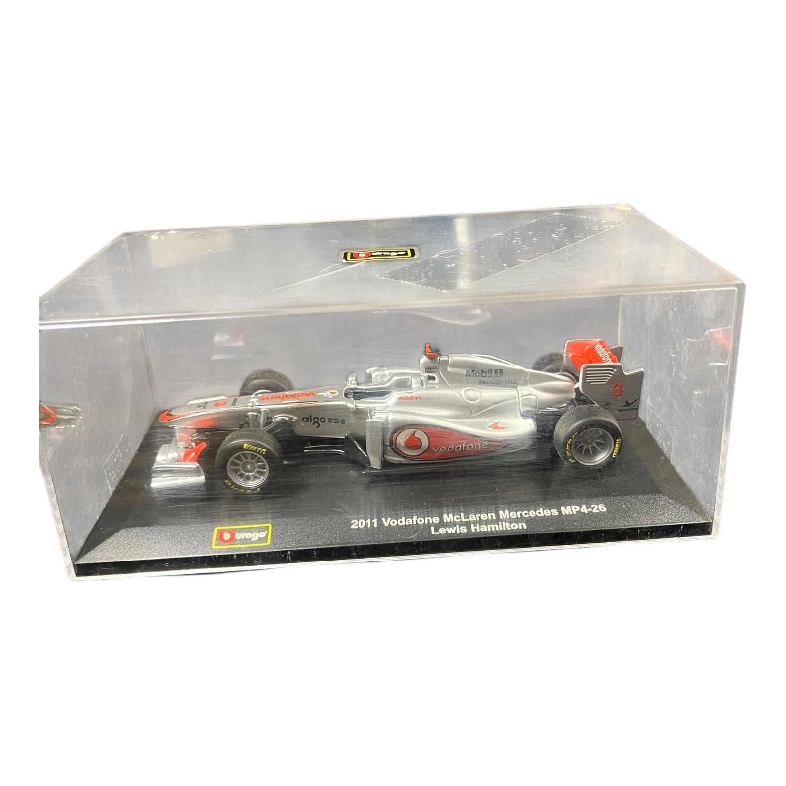 Product photo for 2011 Vodafone McLaren Mercedes MP4-26 – Lewis Hamilton