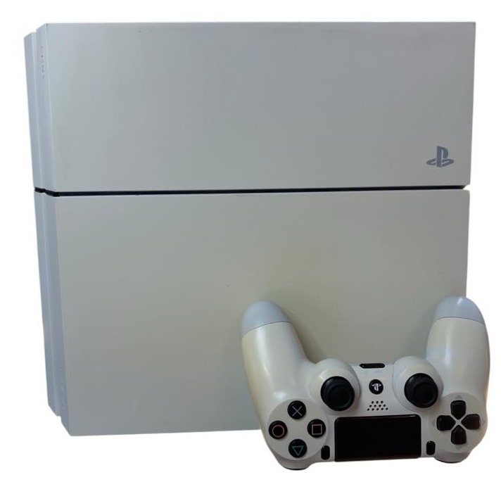 Product photo for Playstation 4 Console, 500GB White, discounted