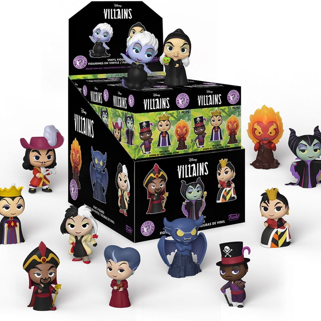 Product photo for Disney Villains Mystery Mini figure