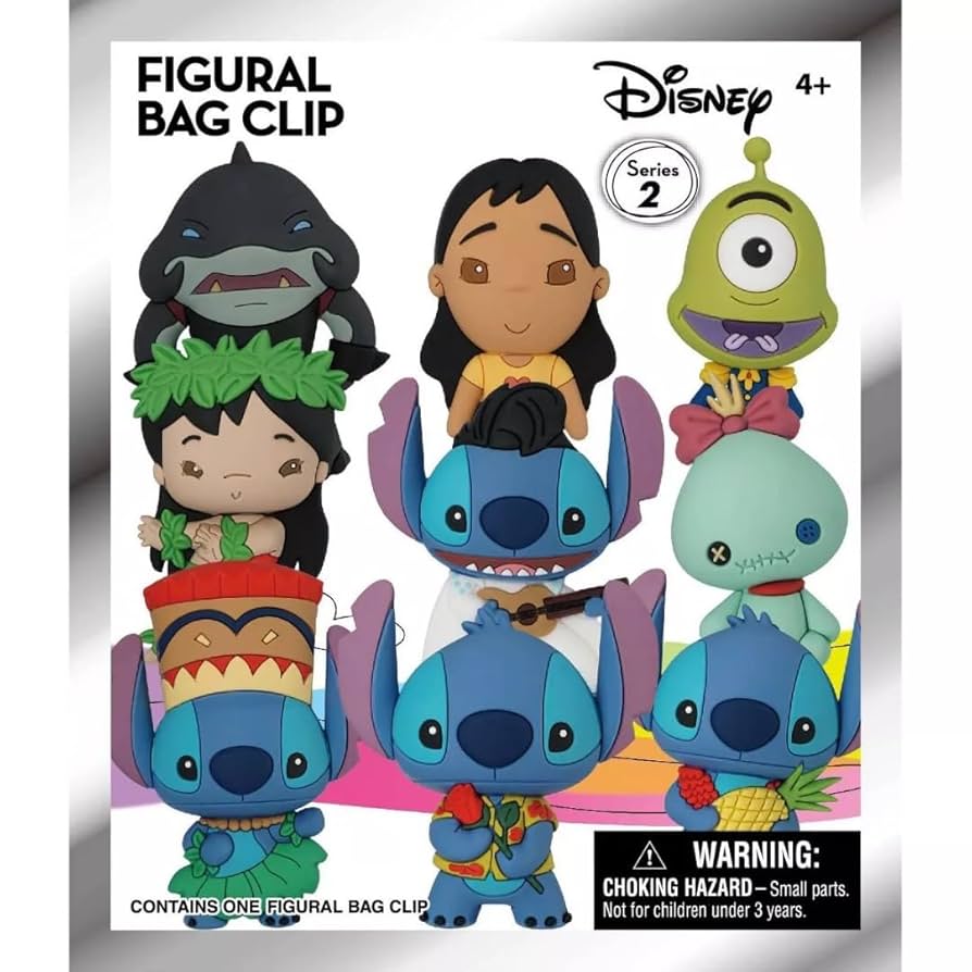 Product photo for Lilo & Stitch Bag Clip S2 - Blind