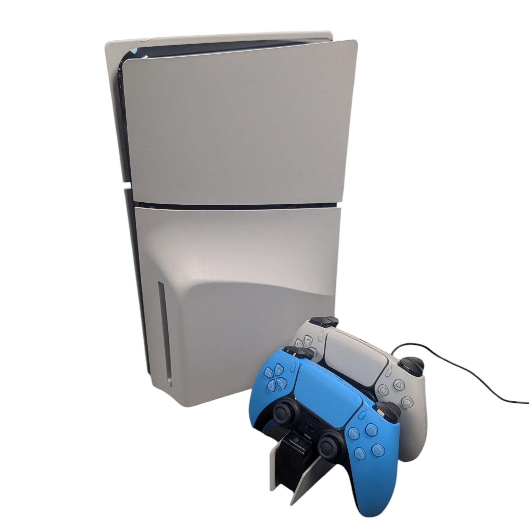 Product photo for Playstation 5 Slim PS5 1TB Blu-Ray Edition Disc w/ 2 Controllers