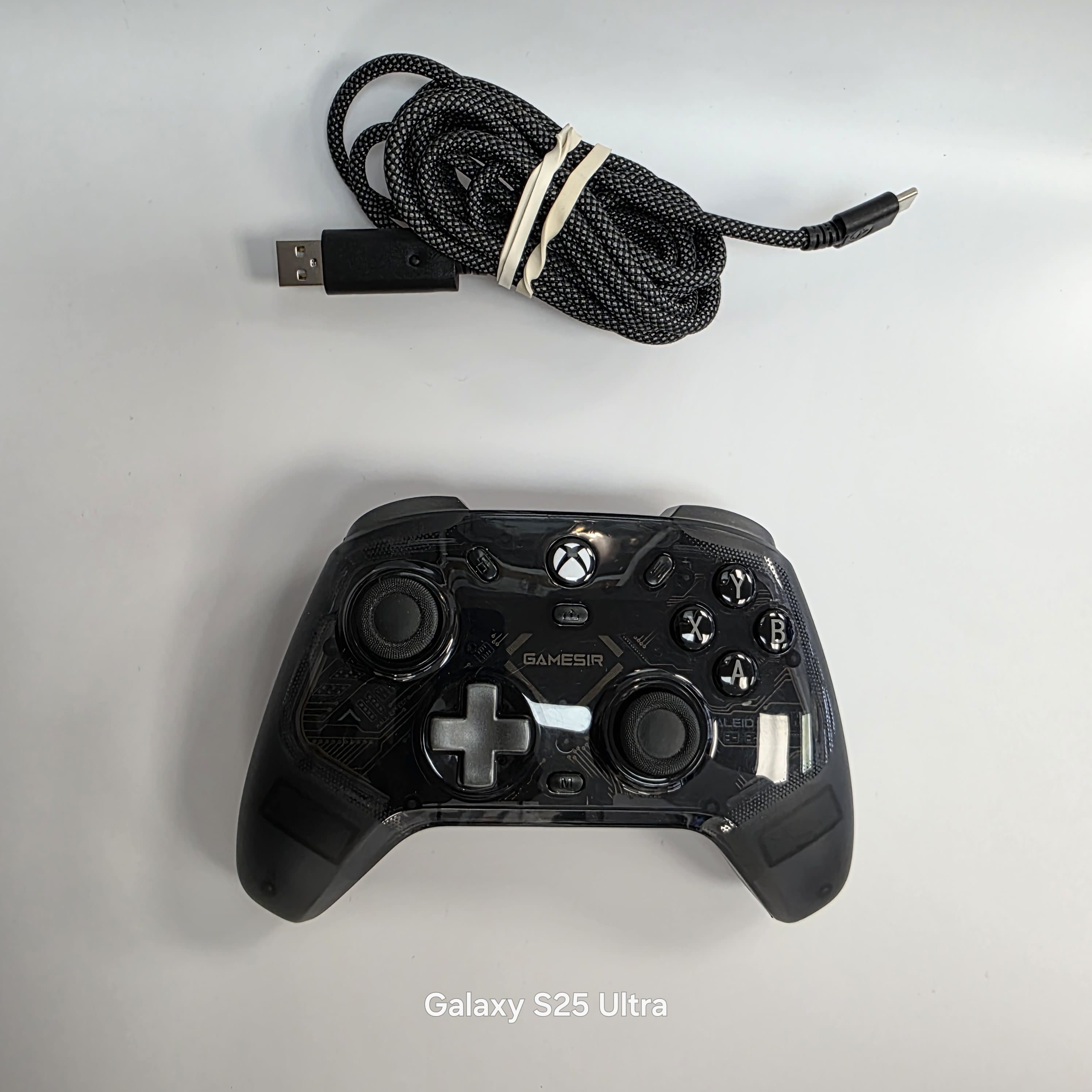 Product photo for GameSir Kaleid Xbox Controller - Black RGB