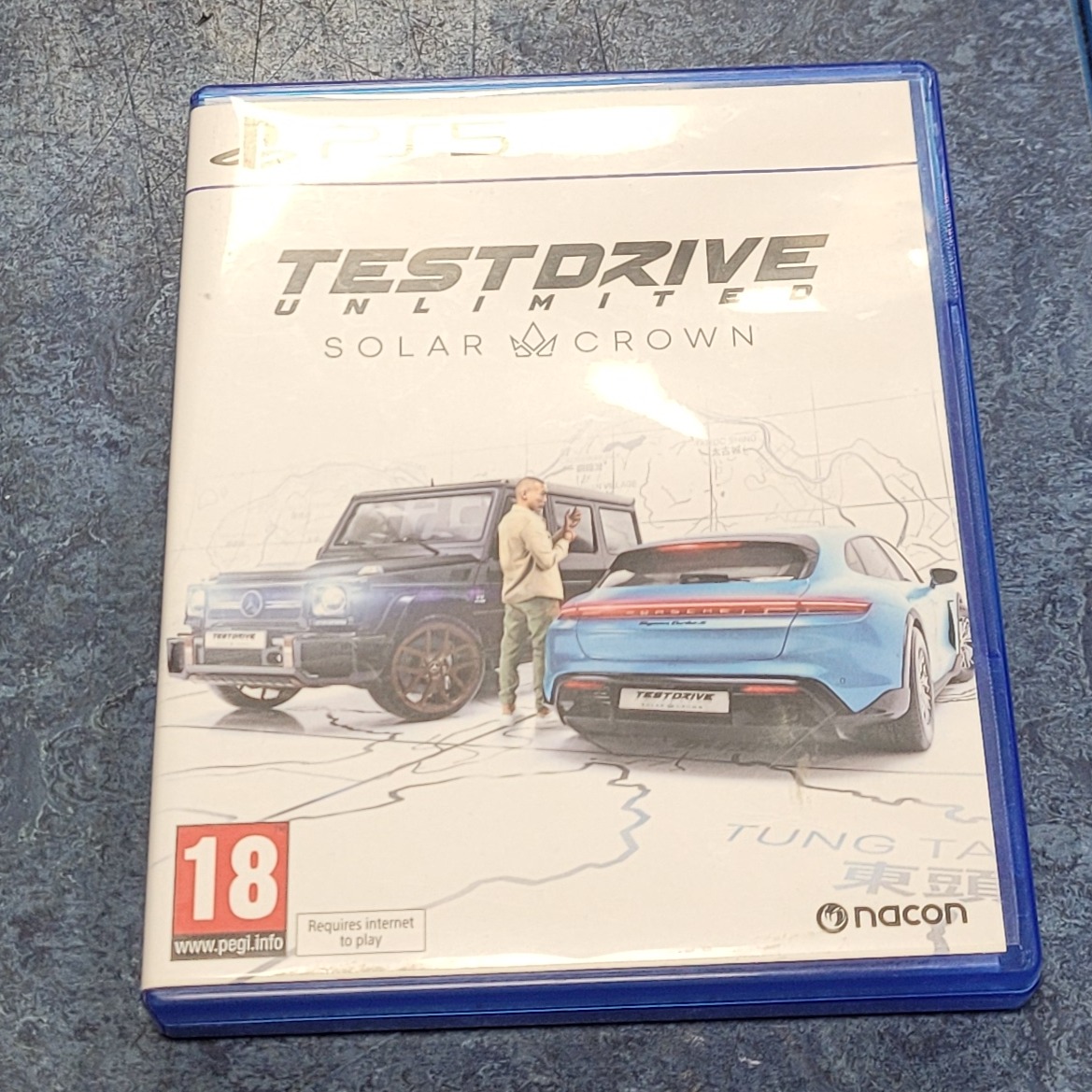 Product photo for Sony PlayStation PS5 Game: Testdrive Unimited Solar Crown