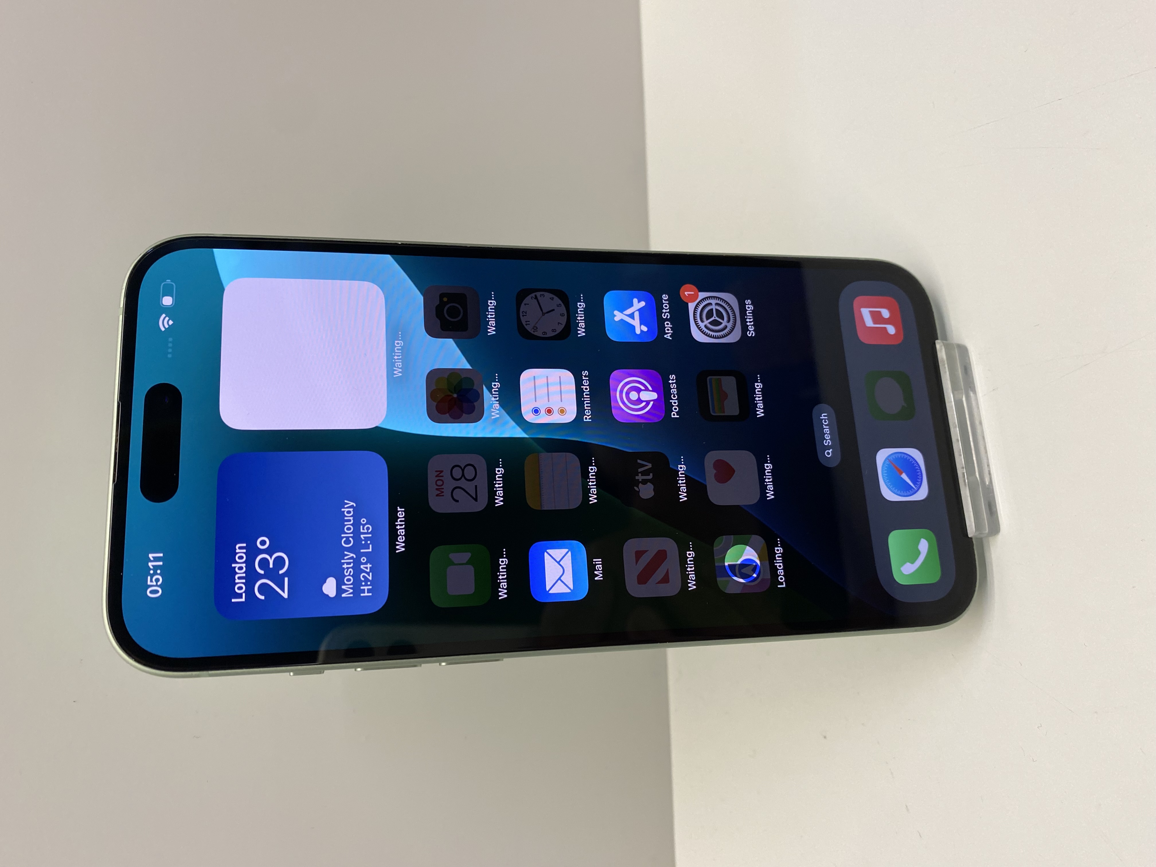 Product photo for Apple iPhone 15 plus 128GB Green Unlocked