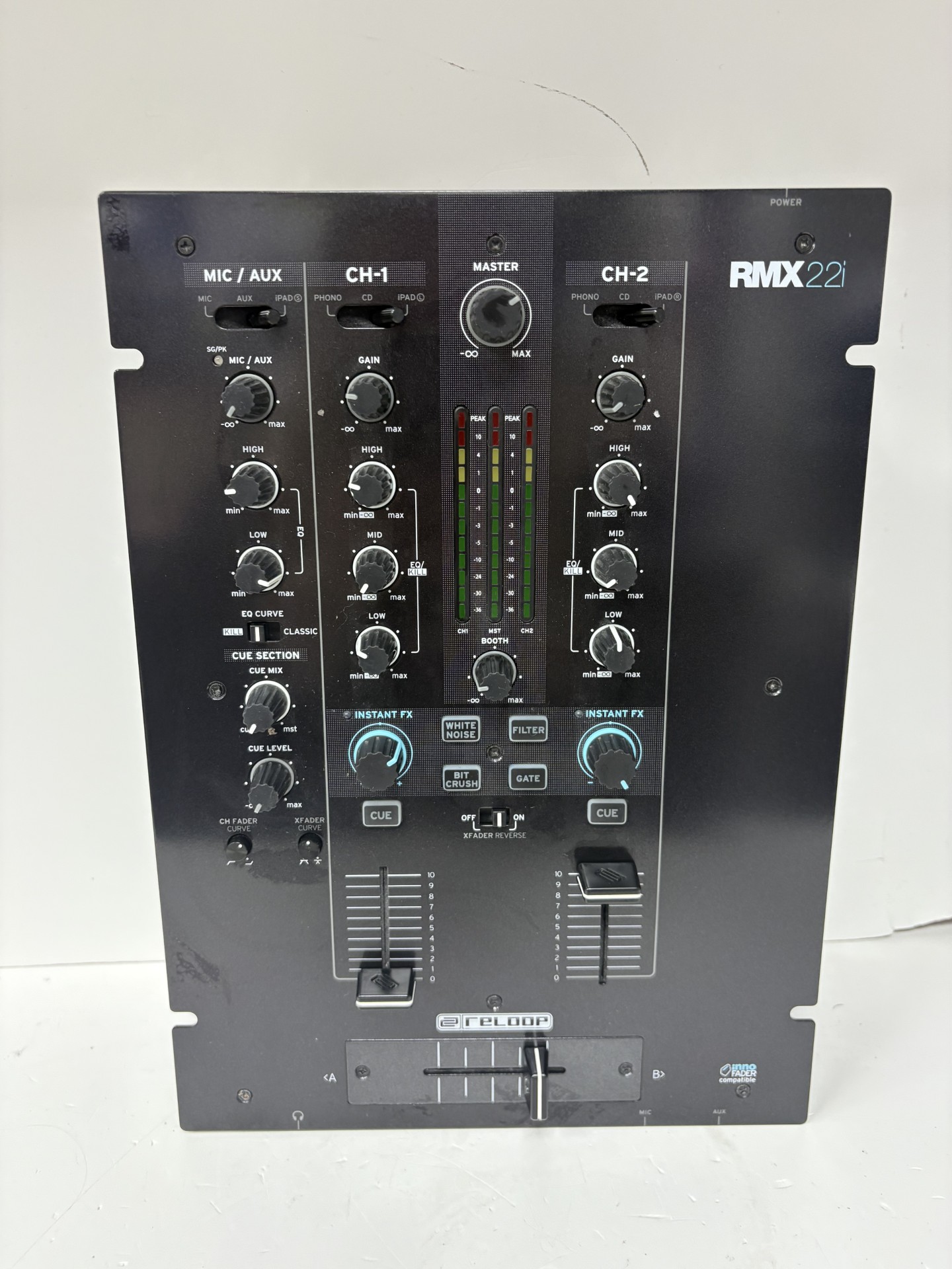 Product photo for Reloop RMX-22I 2+1 Channel Digital Club Mixer