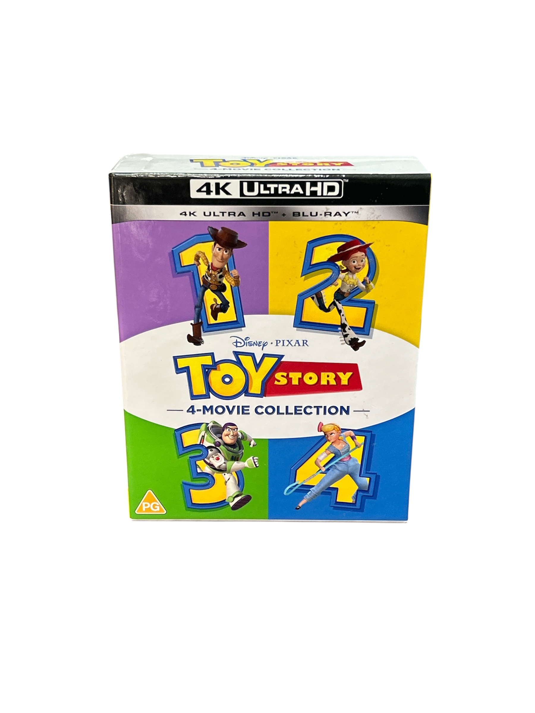 Product photo for Toy Story 1-4 (PG) 4K UHD+BR 9 Disc