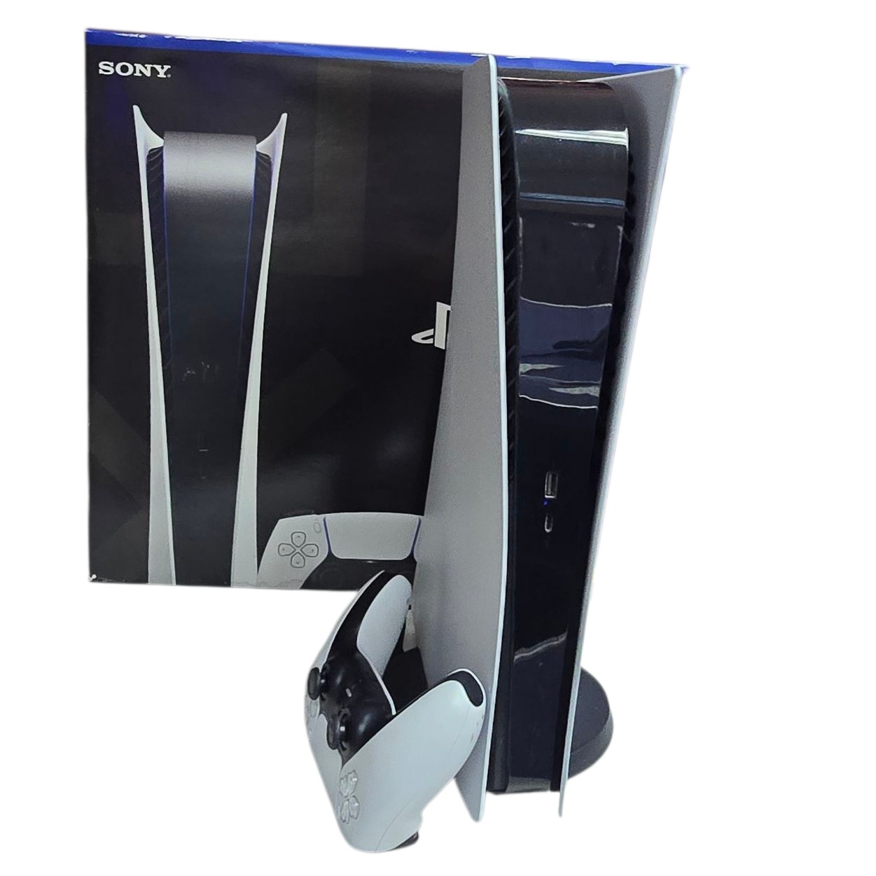 Product photo for Sony PS5 Digital Boxed