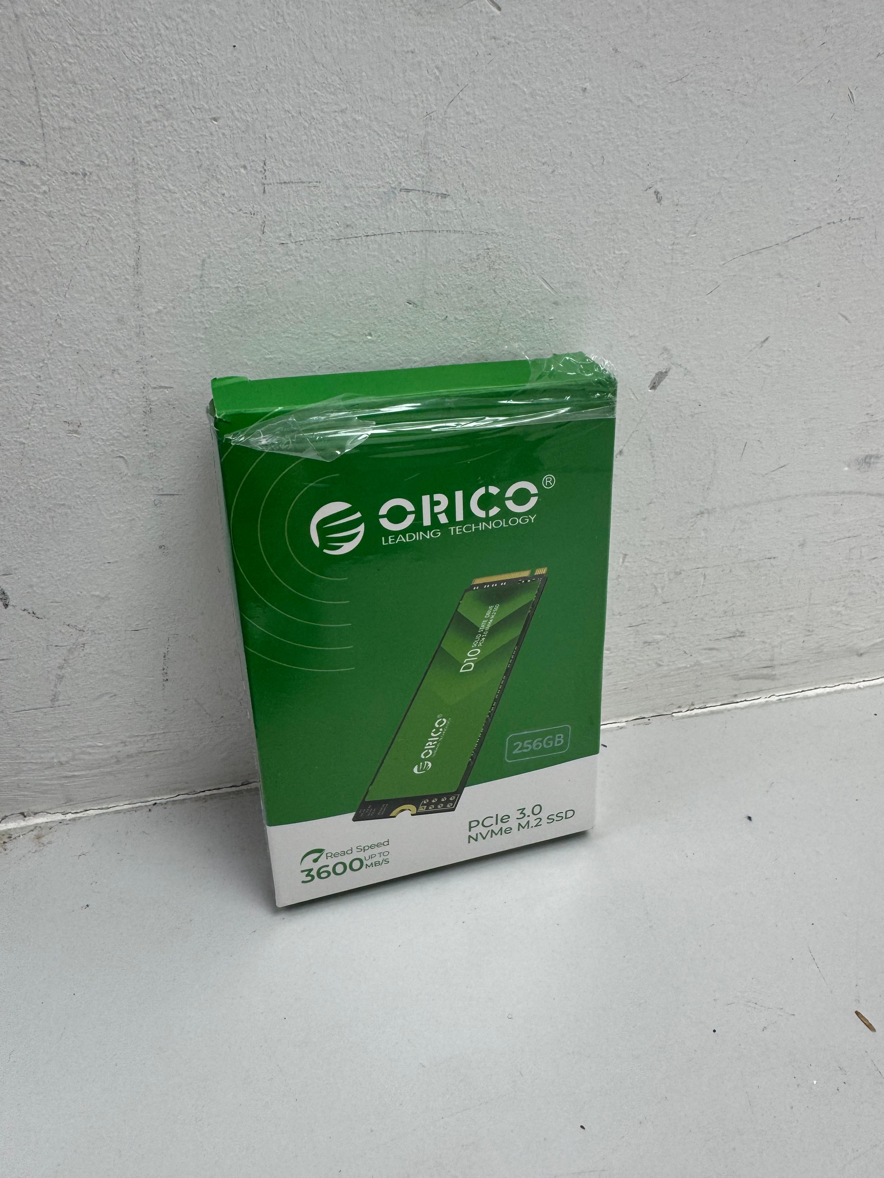 Product photo for ORICO Internal SSD 256GB M.2 NVMe PCIe3.0 1700MB/s M Key 2280 BRAND NEW