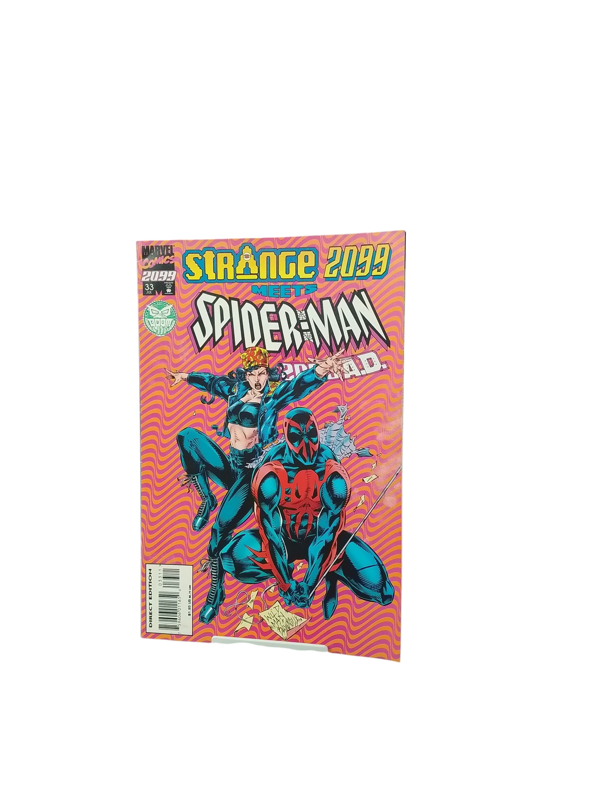 Product photo for Strance 2099 Meets Spider-Man #33 1995