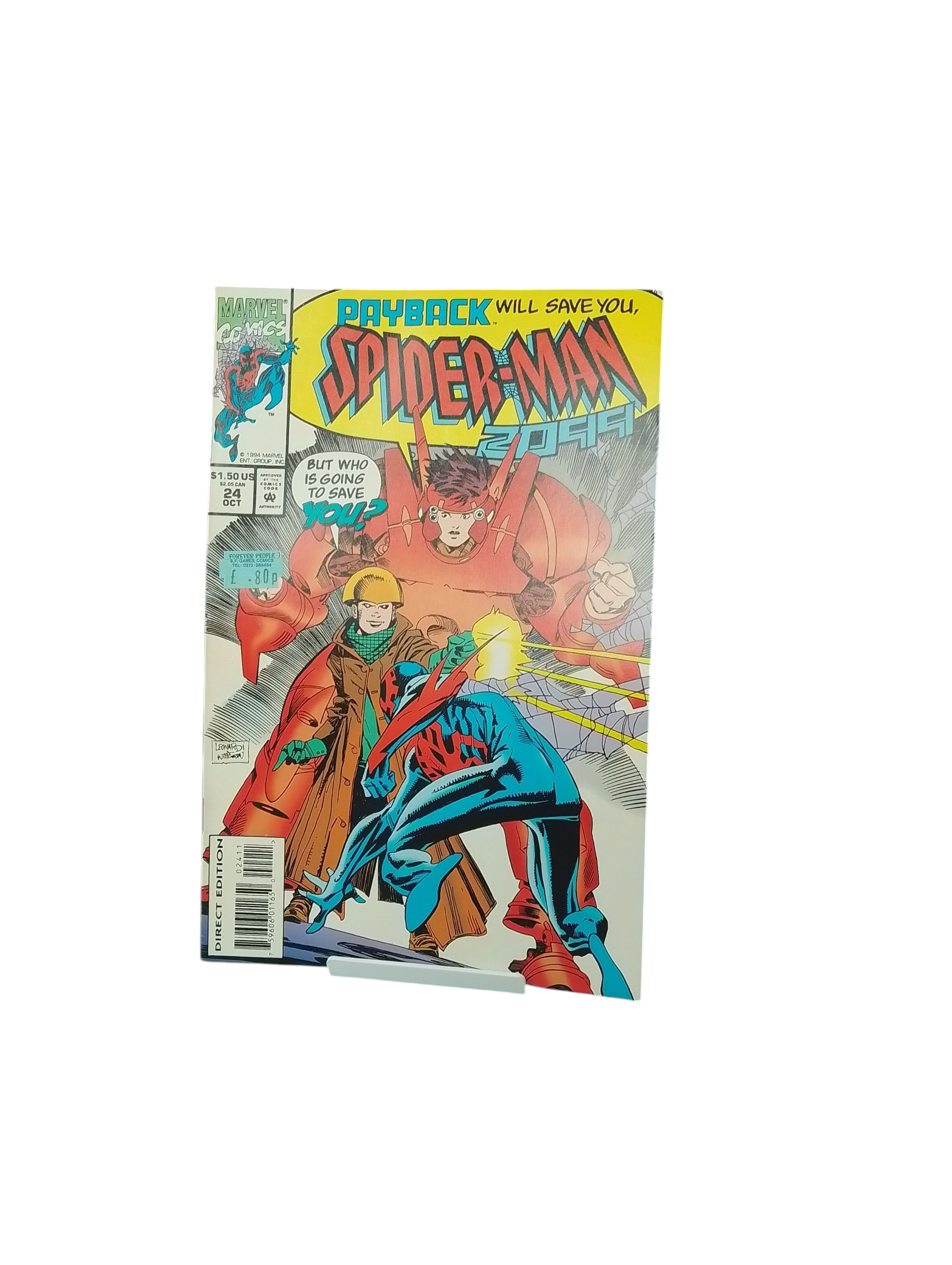 Product photo for Payback Will Save You, Spider-Man 2099 #24 1991