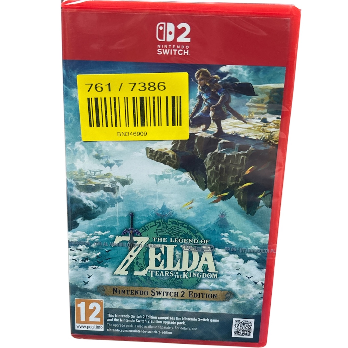 Product photo for Legend of Zelda Tears the Kingdom (Switch 2)