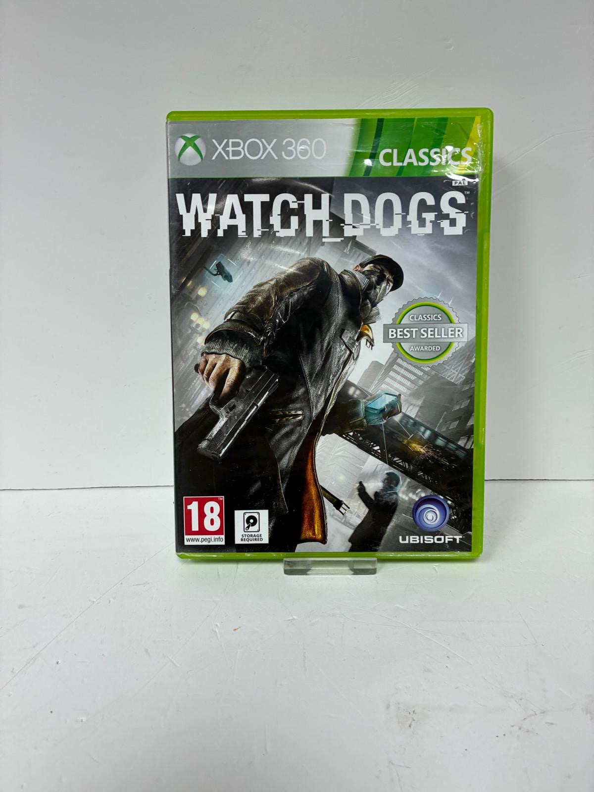 Product photo for xbox 360  watch dogs xbox 360