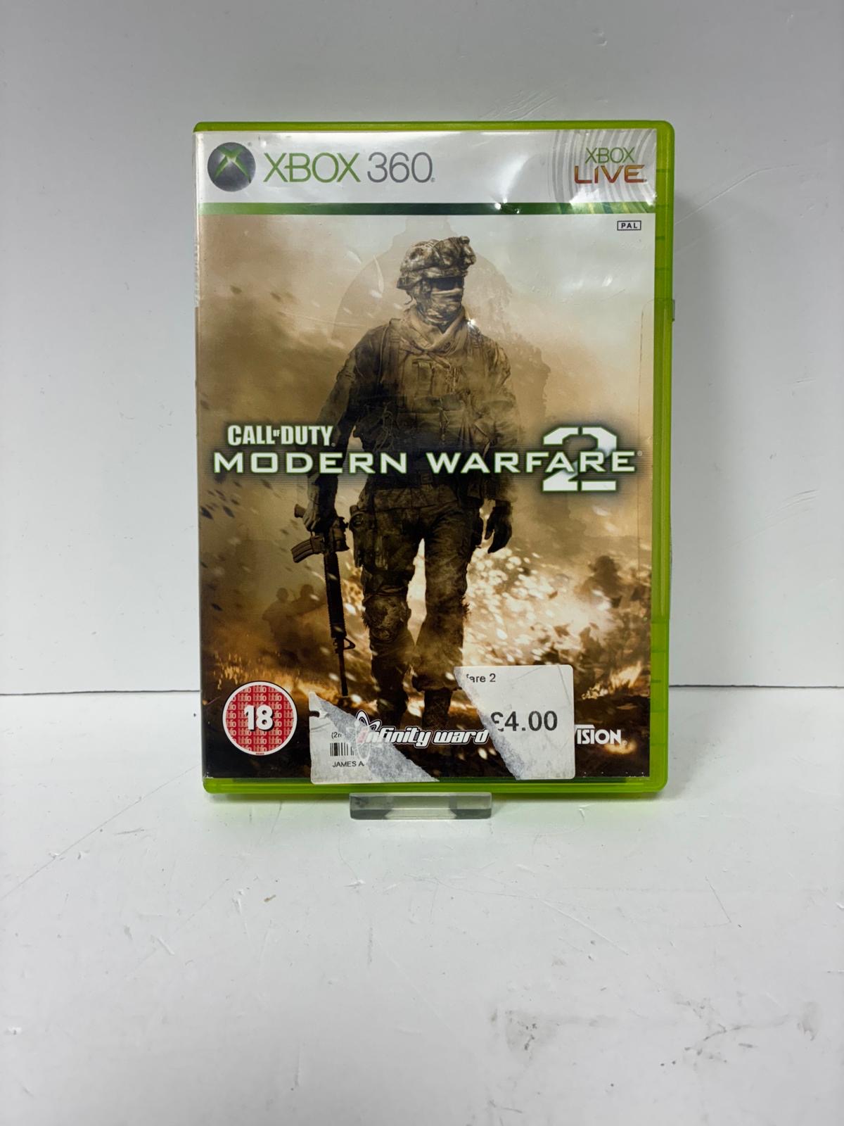 Product photo for xbox 360 call of duty modern warfare 2 xbox 360