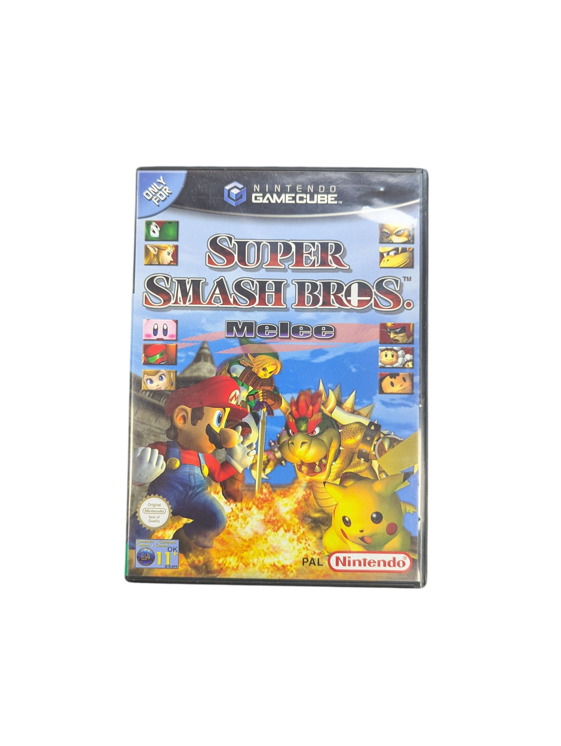 Product photo for Super Smash Melee (Nintendo Gamecube)
