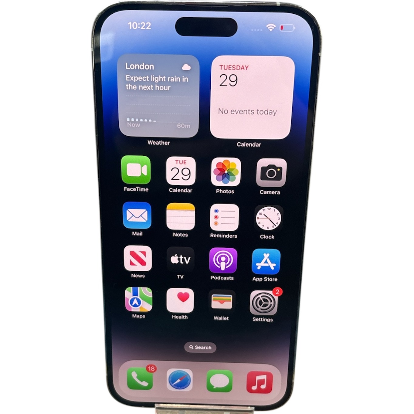Product photo for iPhone 14 Pro Max (128GB) Unlocked, C