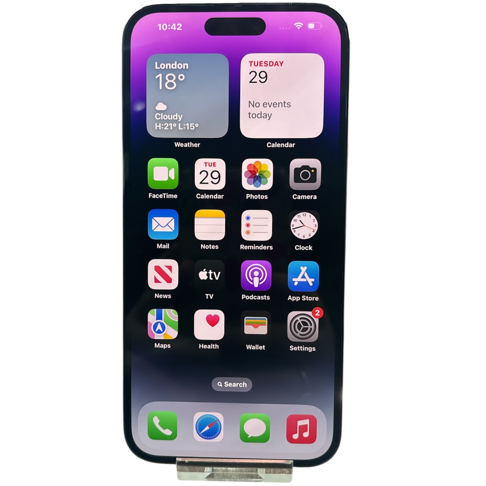 Product photo for iPhone 14 Pro Max (128GB) Unlocked, B