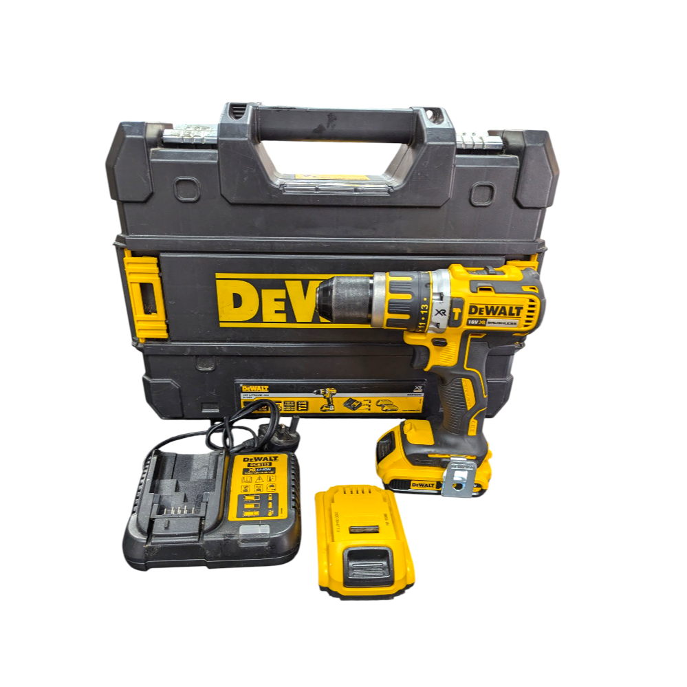 Product photo for DeWalt DCD795 Brushless Combi Hammer Drill Set