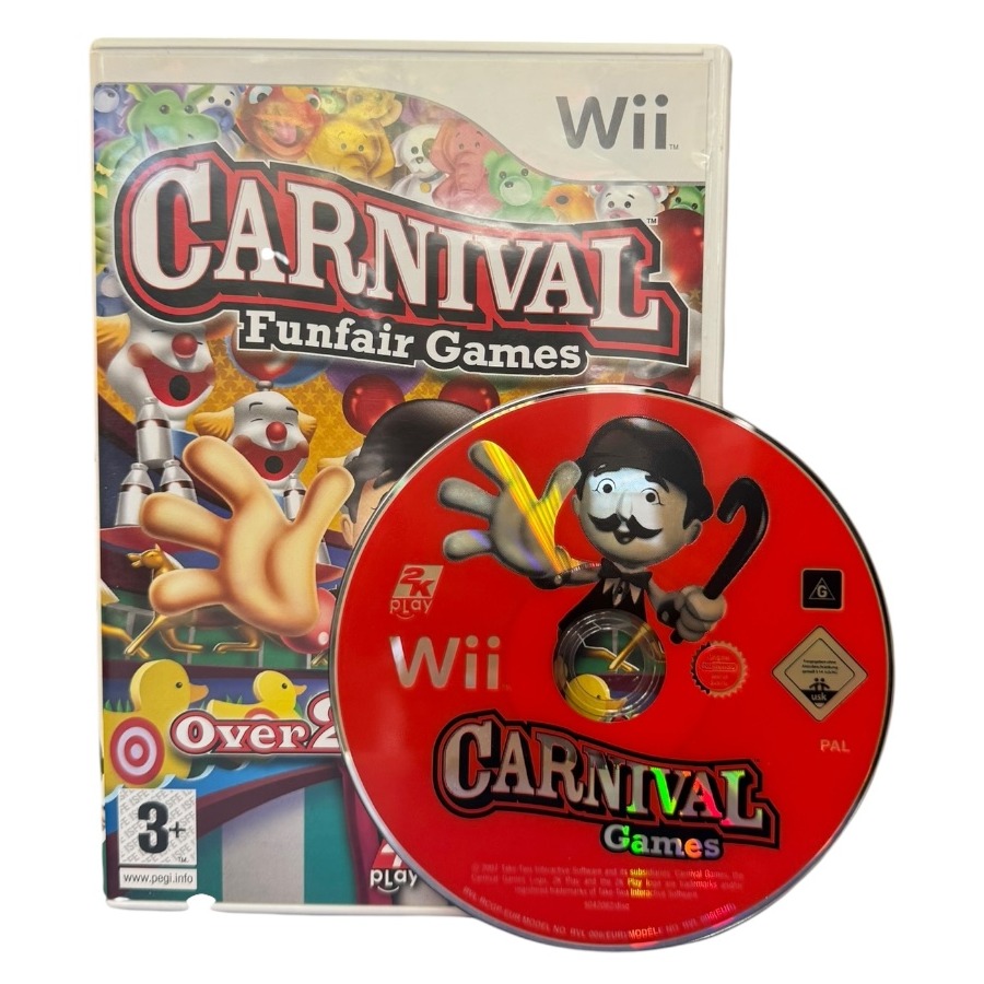 Product photo for Carnival FunFair Games Wii Game
