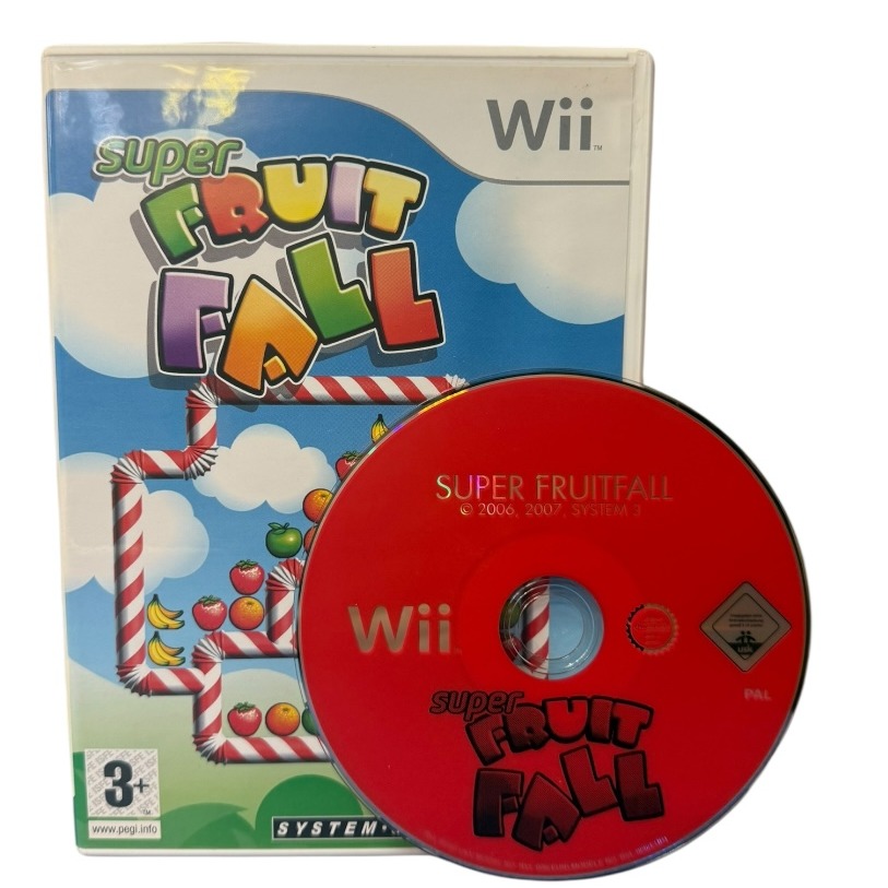Product photo for Super Fruit Fall Wii Game