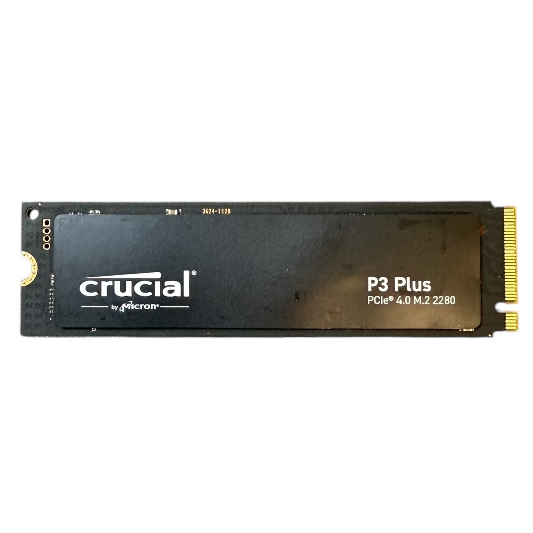 Product photo for Crucial P3 Plus PCIe Gen 4 M.2 SSD - 1TB Storage