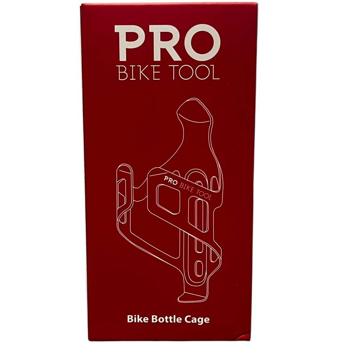 Product photo for Pro Bike Tool Bottle Cage - Black (Adjustable +/- 0.5cm, 15.2cm Long)